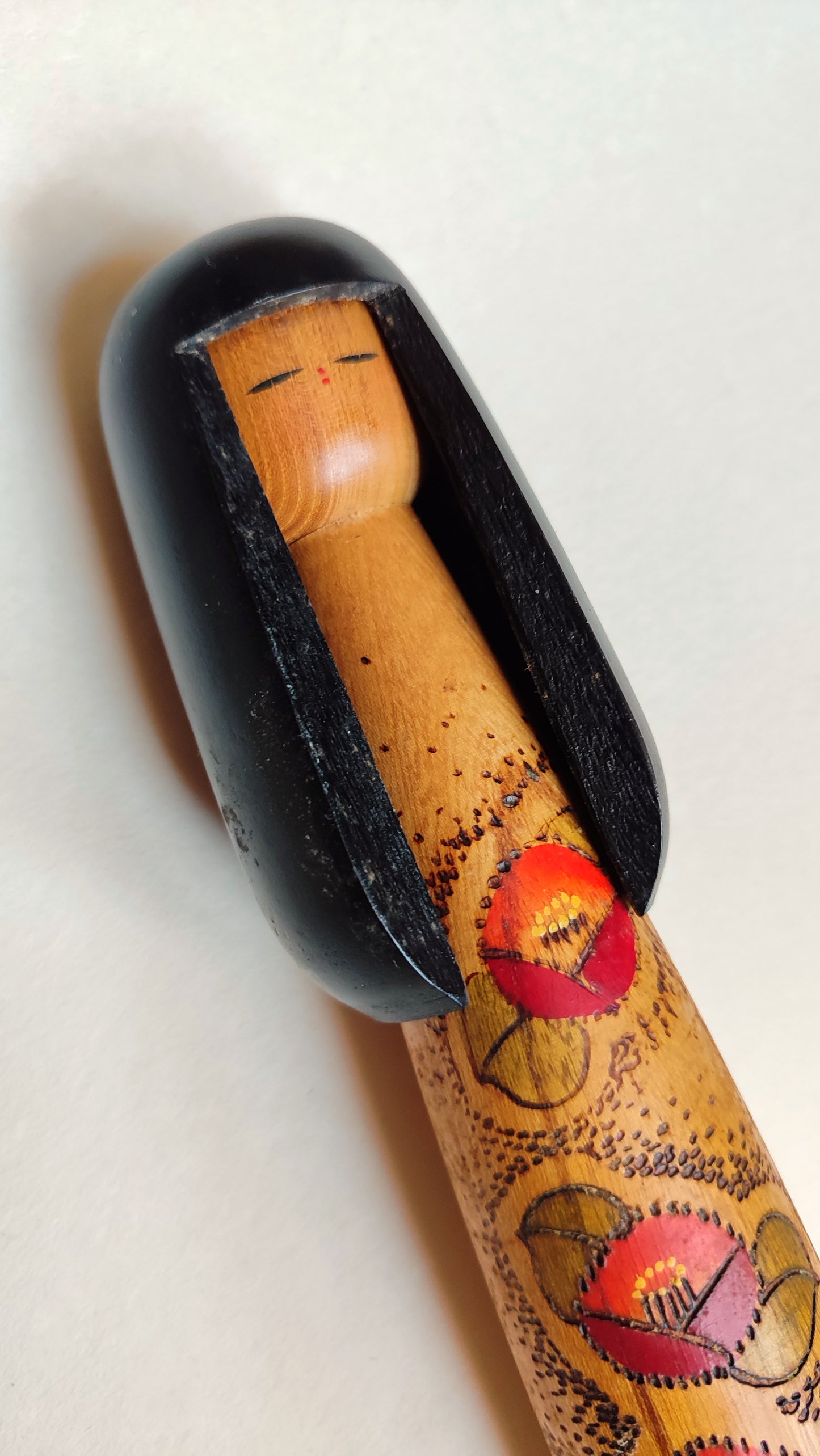 Poupée japonaise en bois "Kokechi" 315mm "Kazuo Takamizawa"