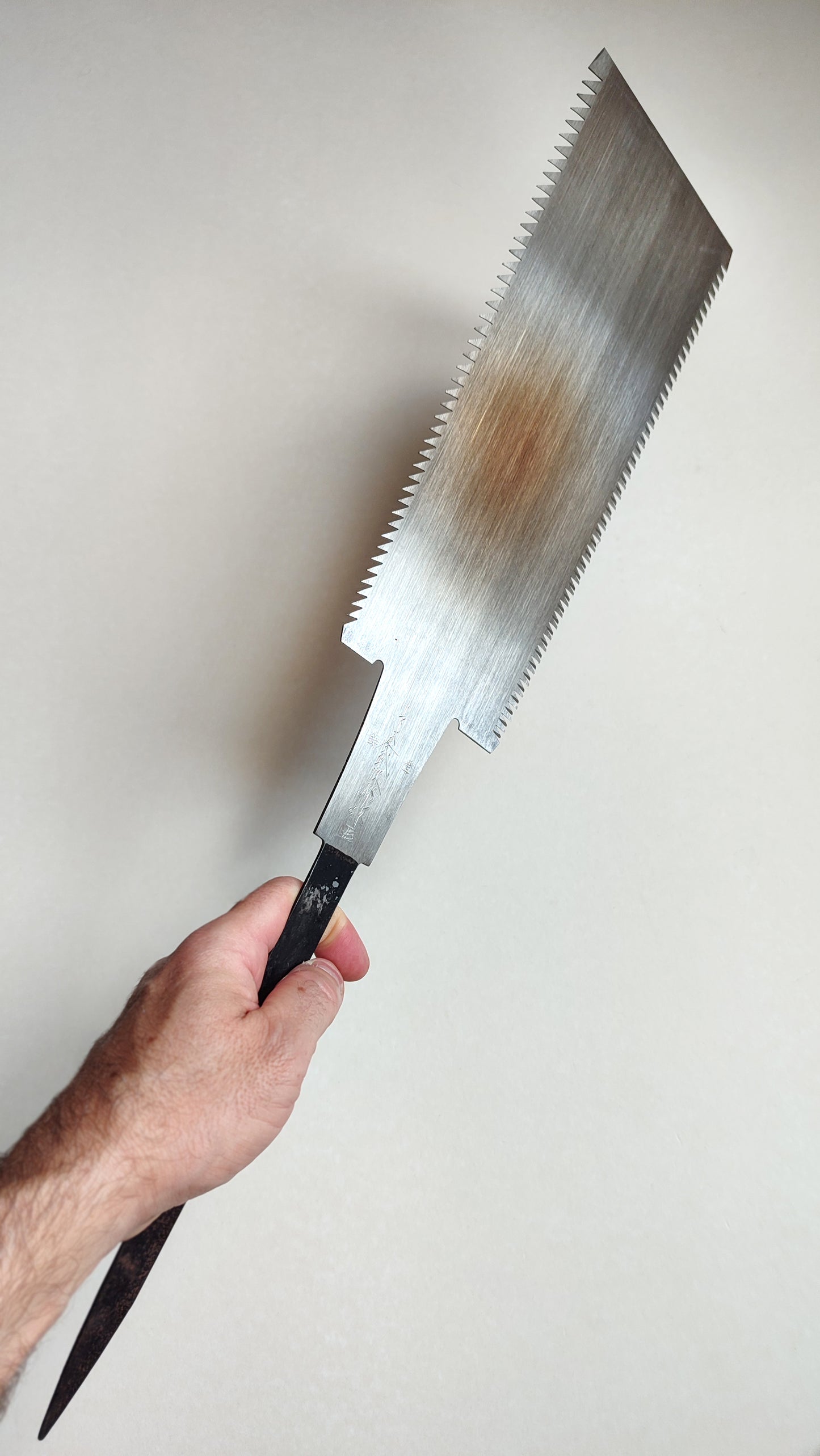 Grande scie japonaise forgée "Ryoba" 290mm "Nakaya"