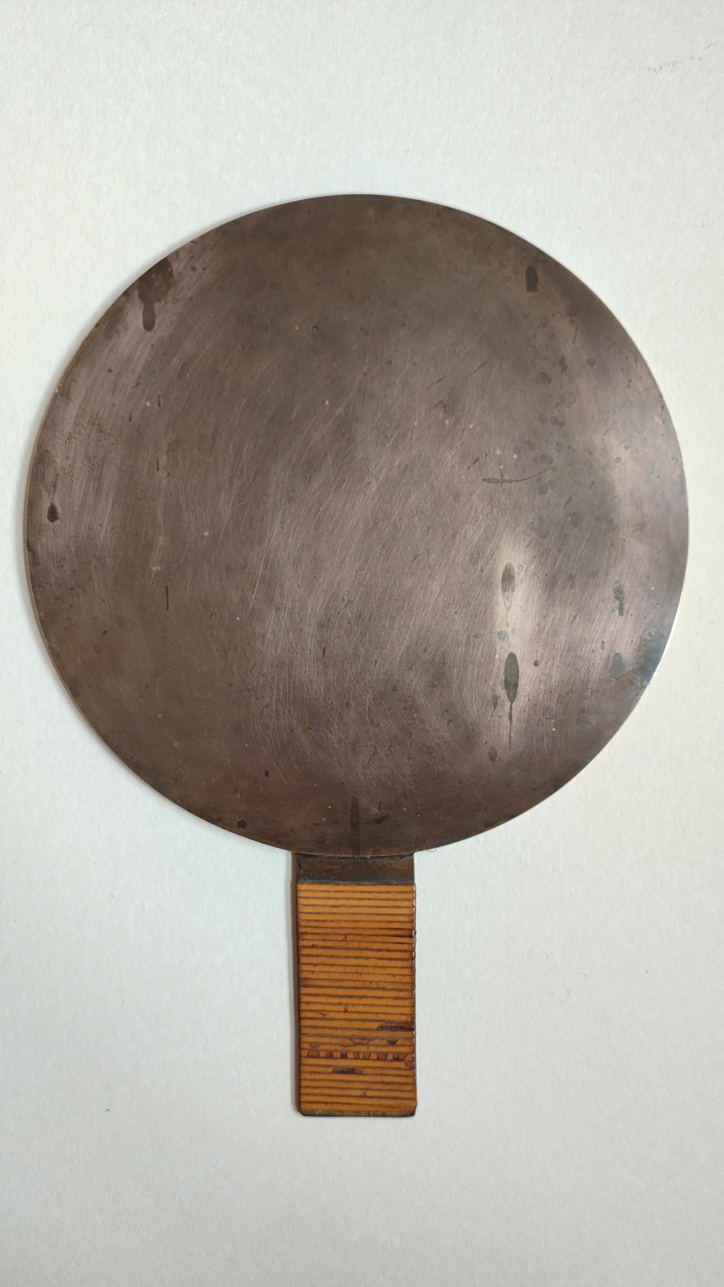 Ancien miroir japonais "Kagami" ère Meiji