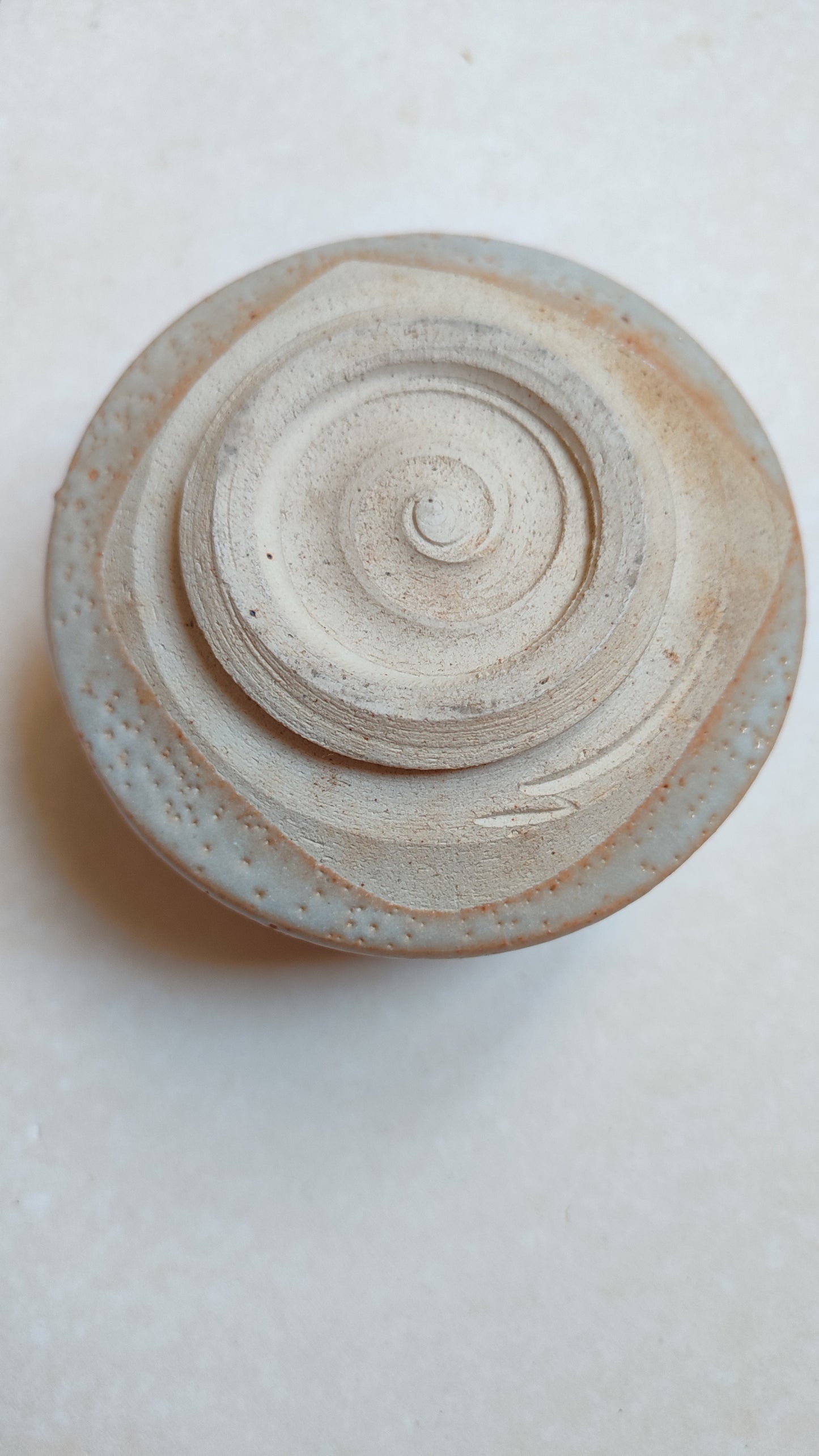Bol à thé matcha de style "Shino" 115mm "Keizan"