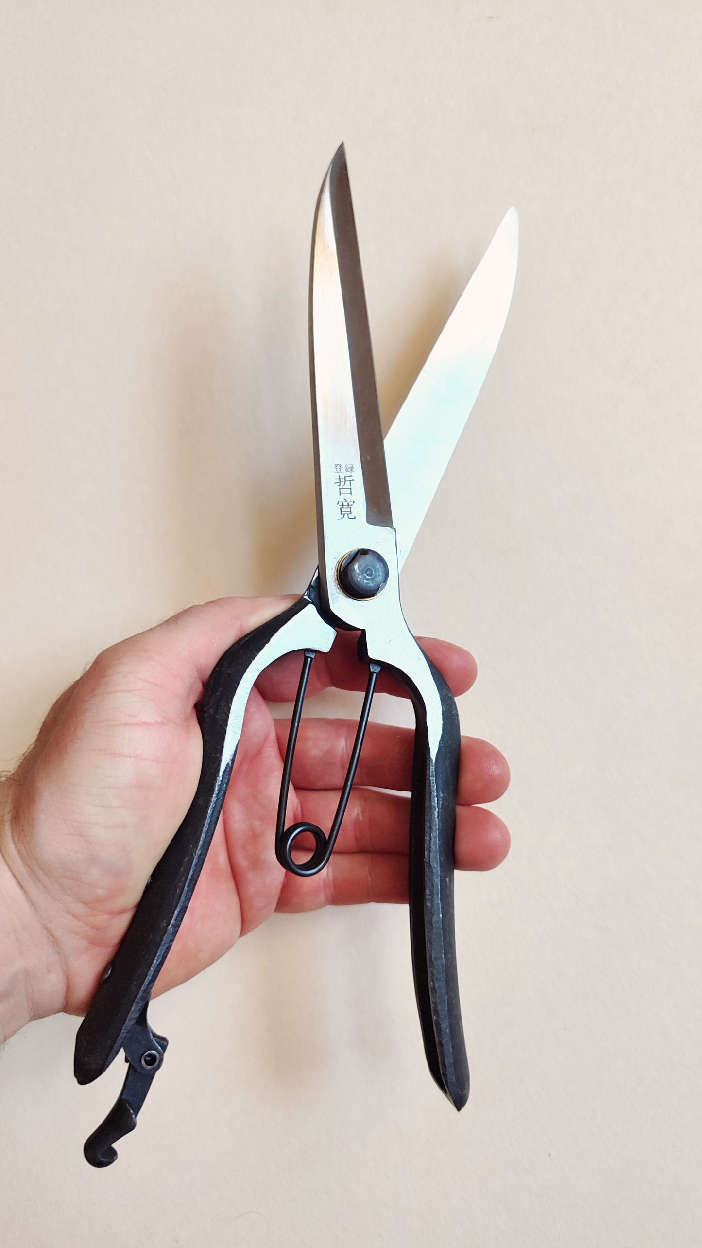 Cisaille japonaise vintage "Hakari basami" 280mm "Tetsuhiro"