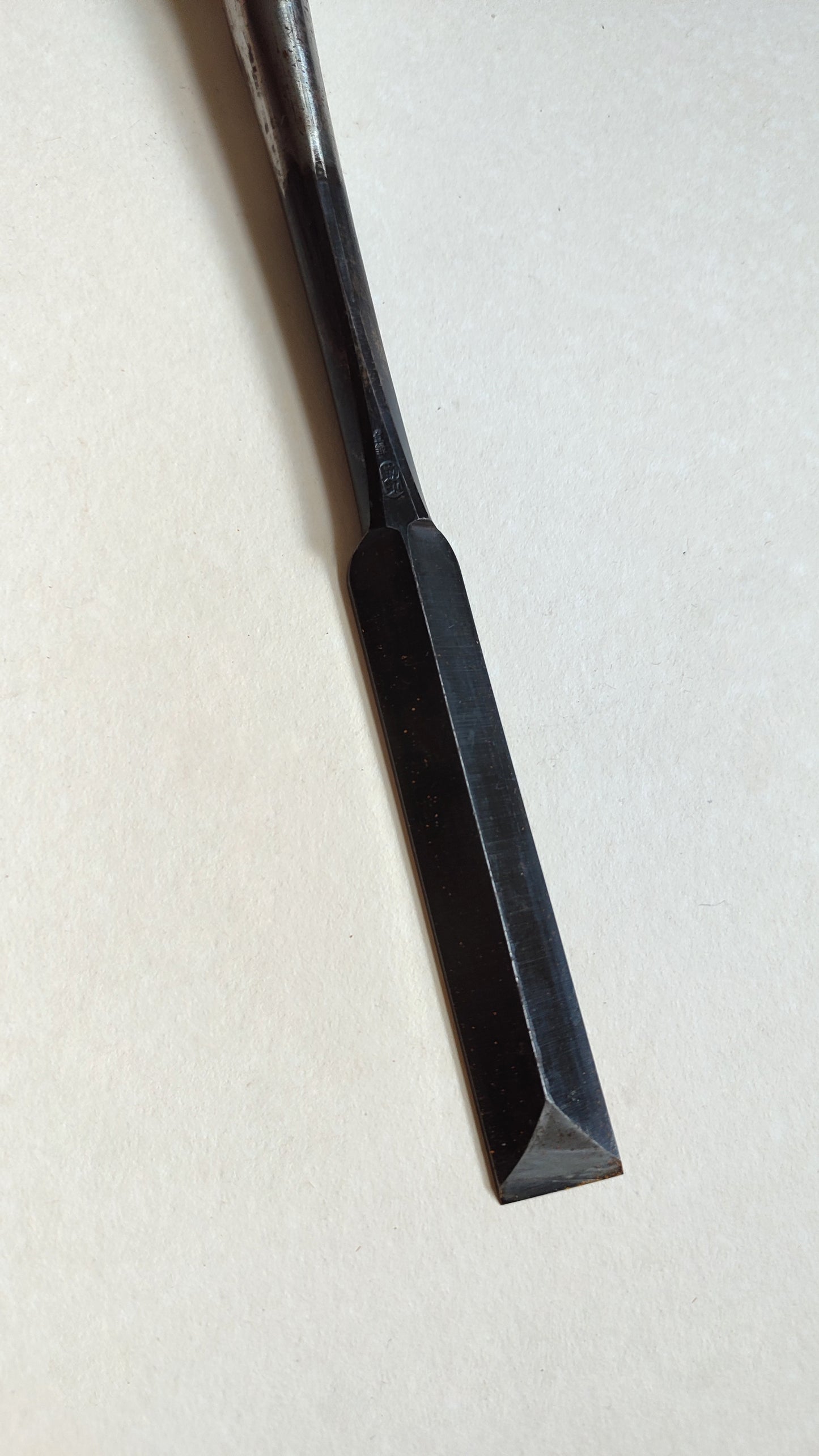 Ciseau japonais vintage extra long "Ootsuki Nomi" 24mm "Sukemaru"