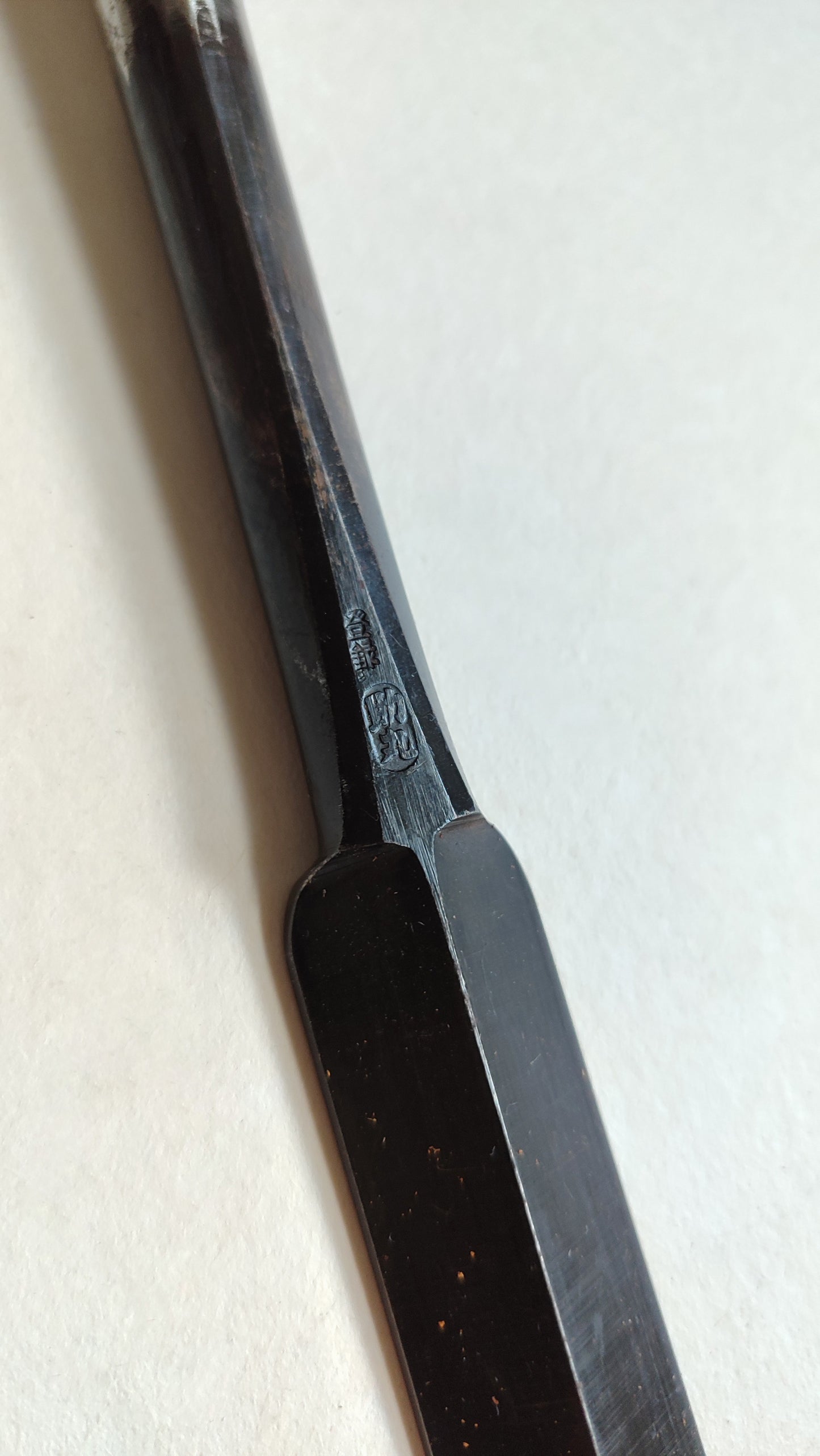 Ciseau japonais vintage extra long "Ootsuki Nomi" 24mm "Sukemaru"