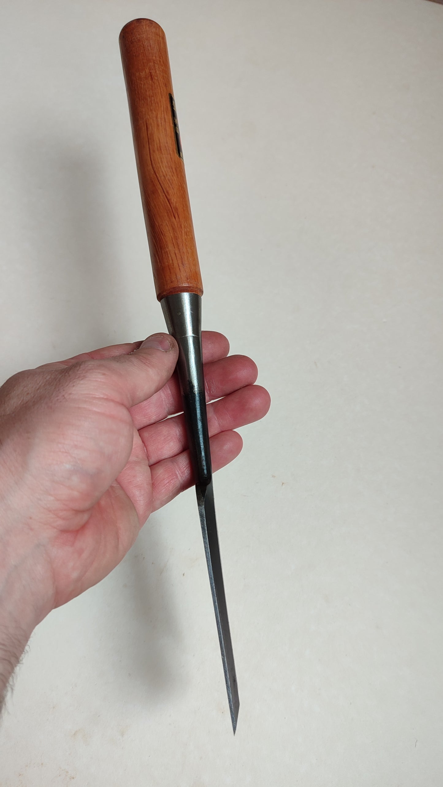 Ciseau japonais vintage "Tsuki nomi" 36mm "Fujikichiro"
