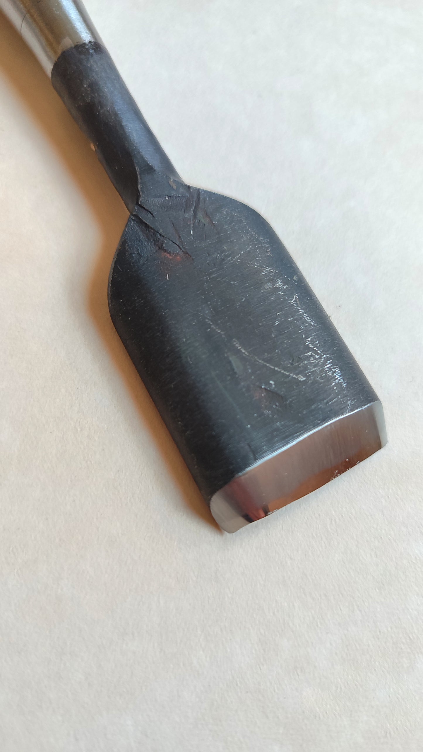 Rare ciseaux de sculpteur japonais "Hako nomi" 32mm "Gyokudo"