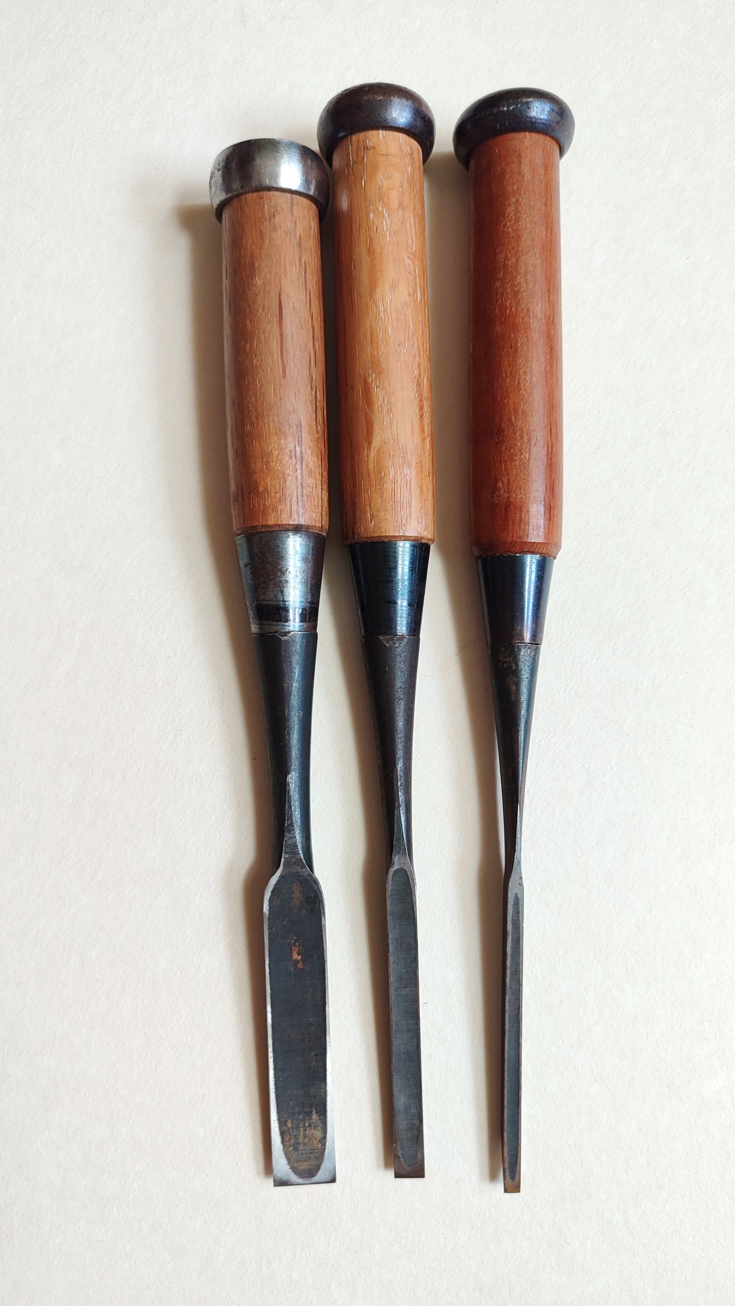 Set de ciseaux japonais variés "Oire Nomi" 3, 6, 12mm Niigata