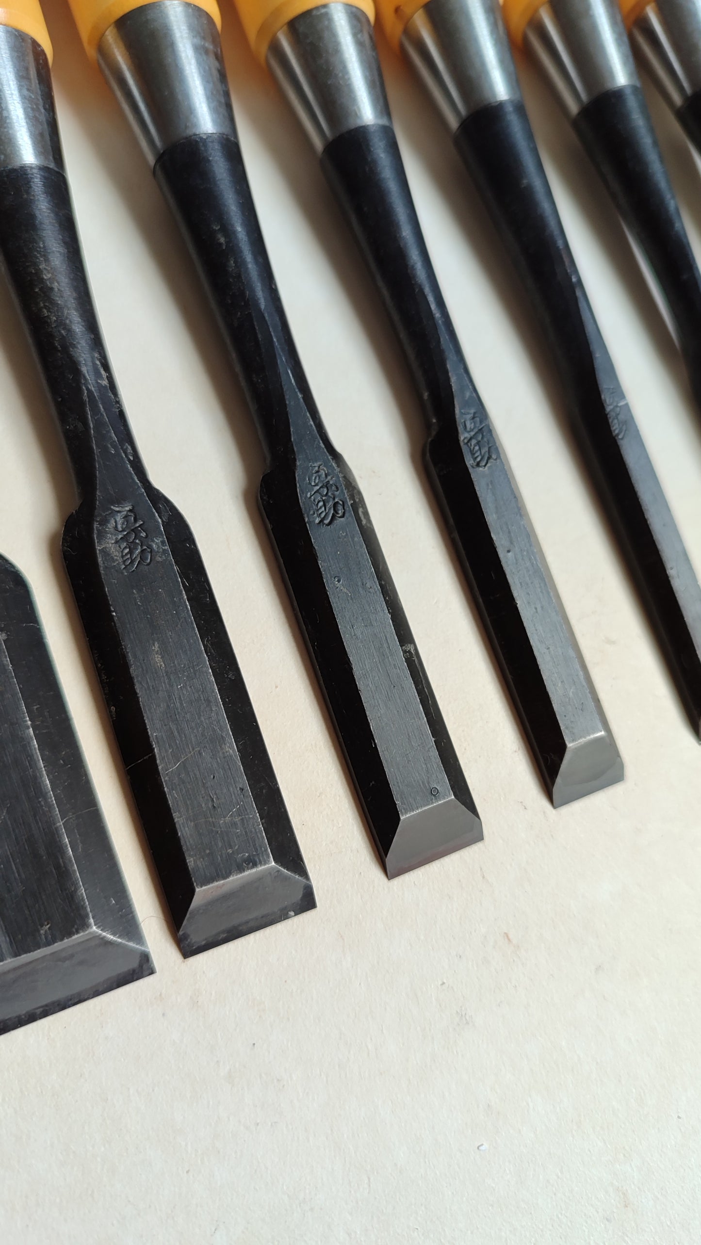 Set Tijeras Japonesas "Oire Nomi" 3, 6, 9, 12, 15, 18, 24, 30, 36, 42mm "Yusuke"