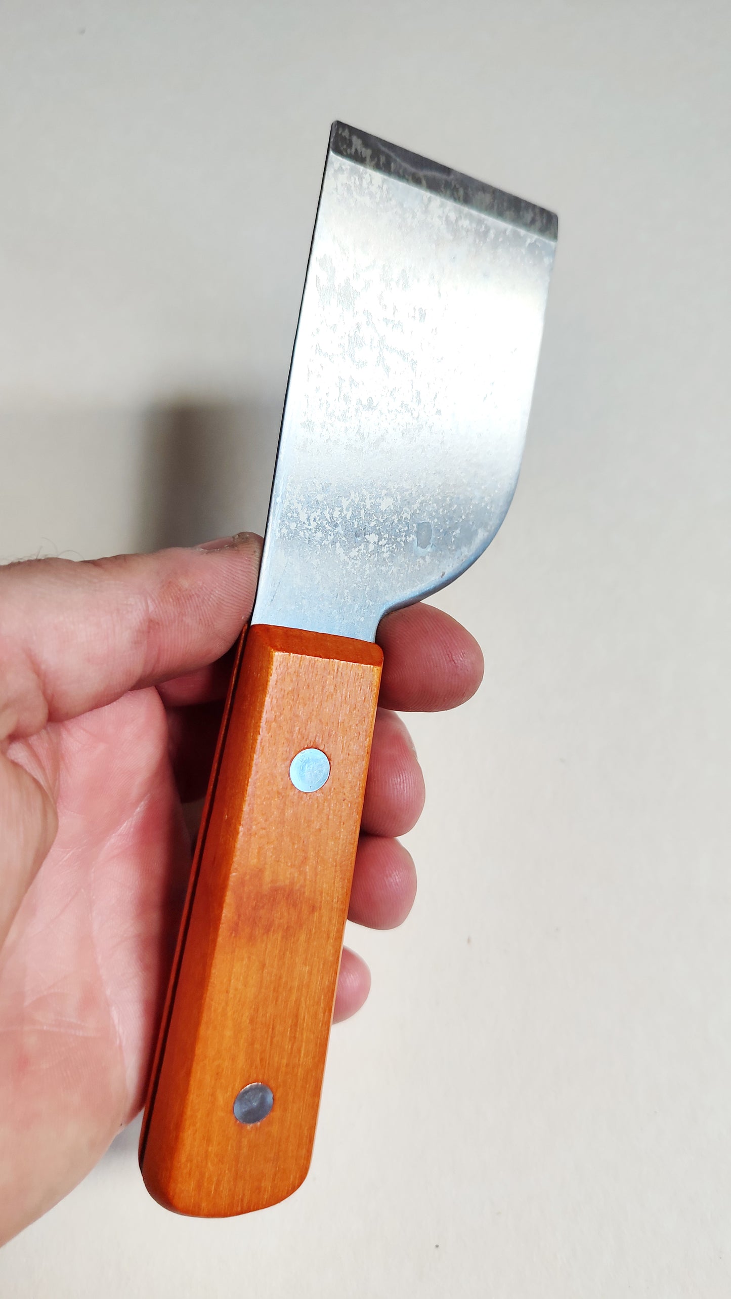 Couteau grattoir japonais droit pour le cuir 45mm Niigata