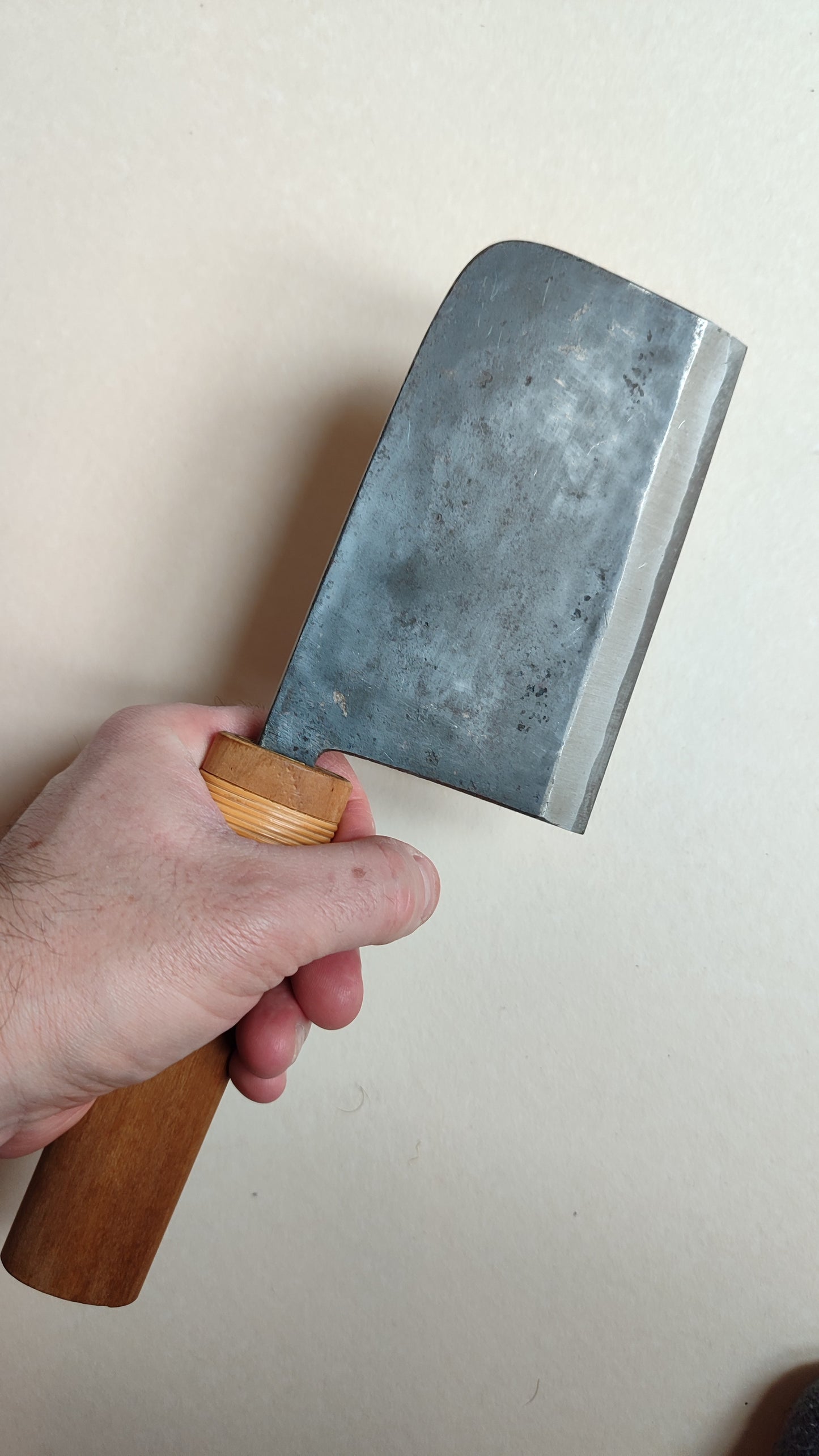 Magnifique couteau japonais pour le cuir 130mm "Masanaga Higashiueno"