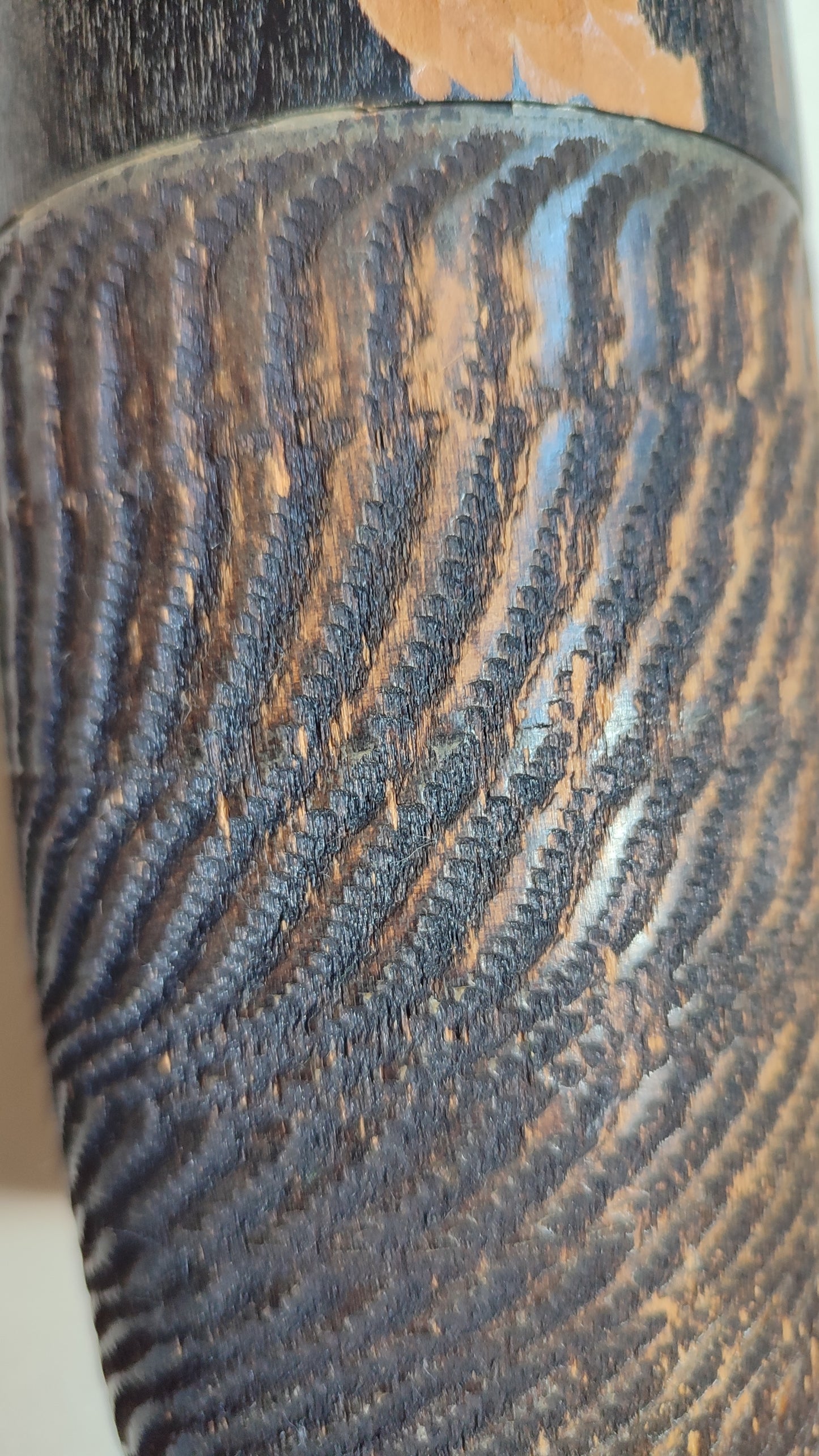 Trés grande poupée japonaise en bois "Kokechi" 450mm "Sato Koson"