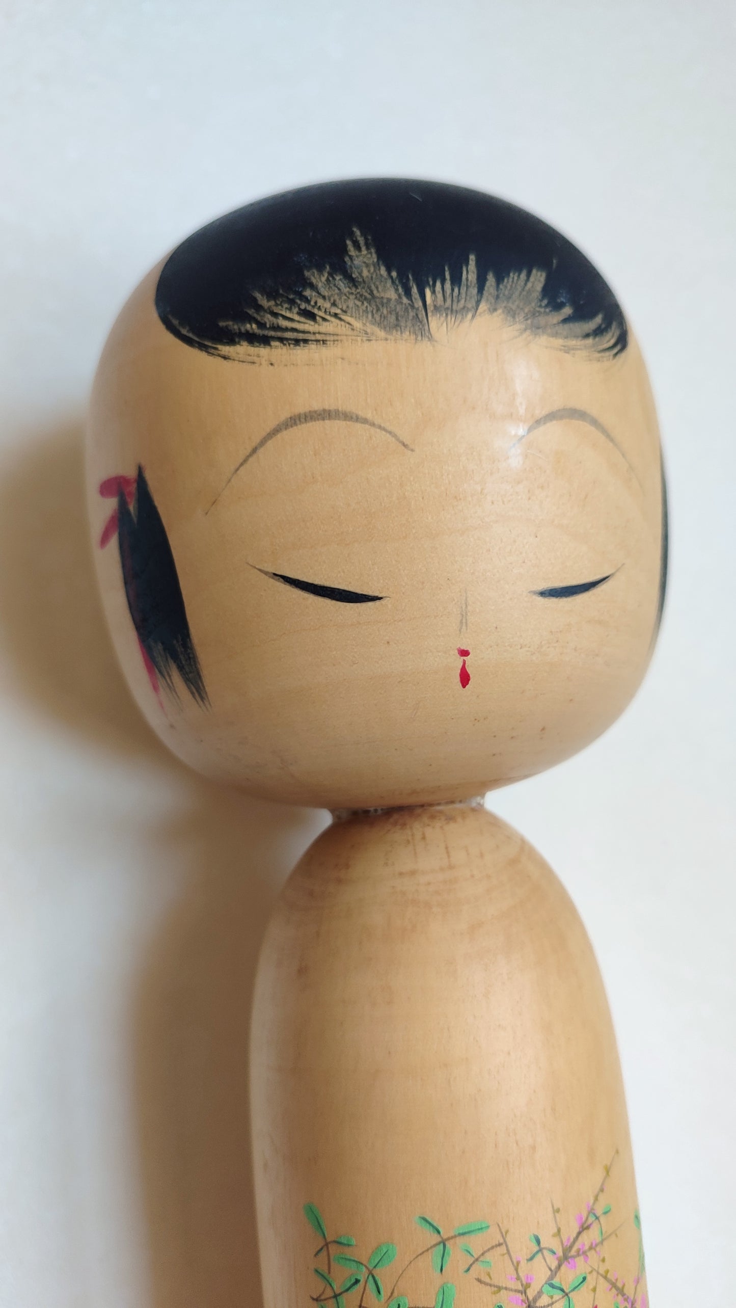 Trés grande poupée japonaise en bois "Kokechi" 370mm "Onodera Koraku"