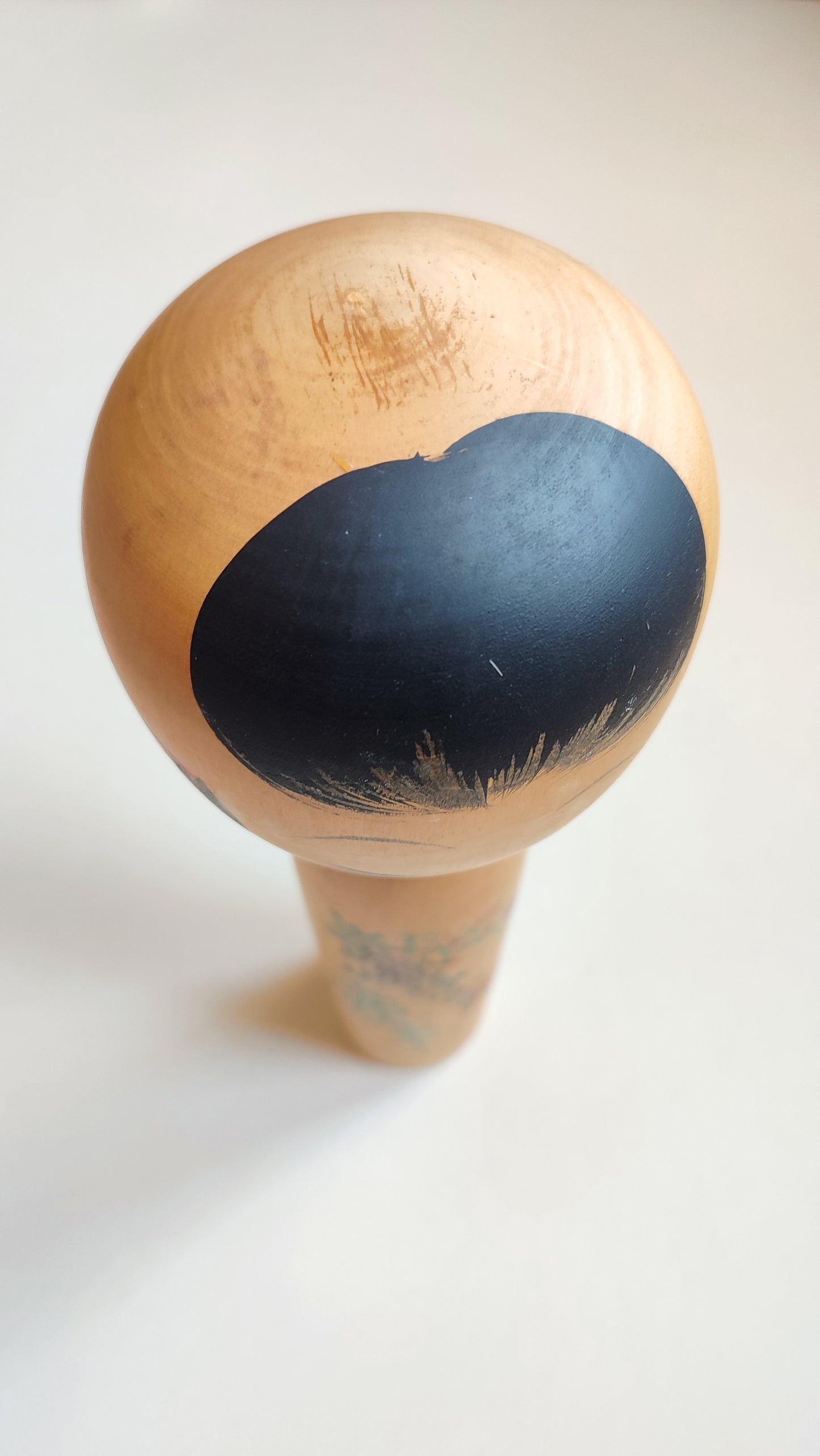 Trés grande poupée japonaise en bois "Kokechi" 370mm "Onodera Koraku"