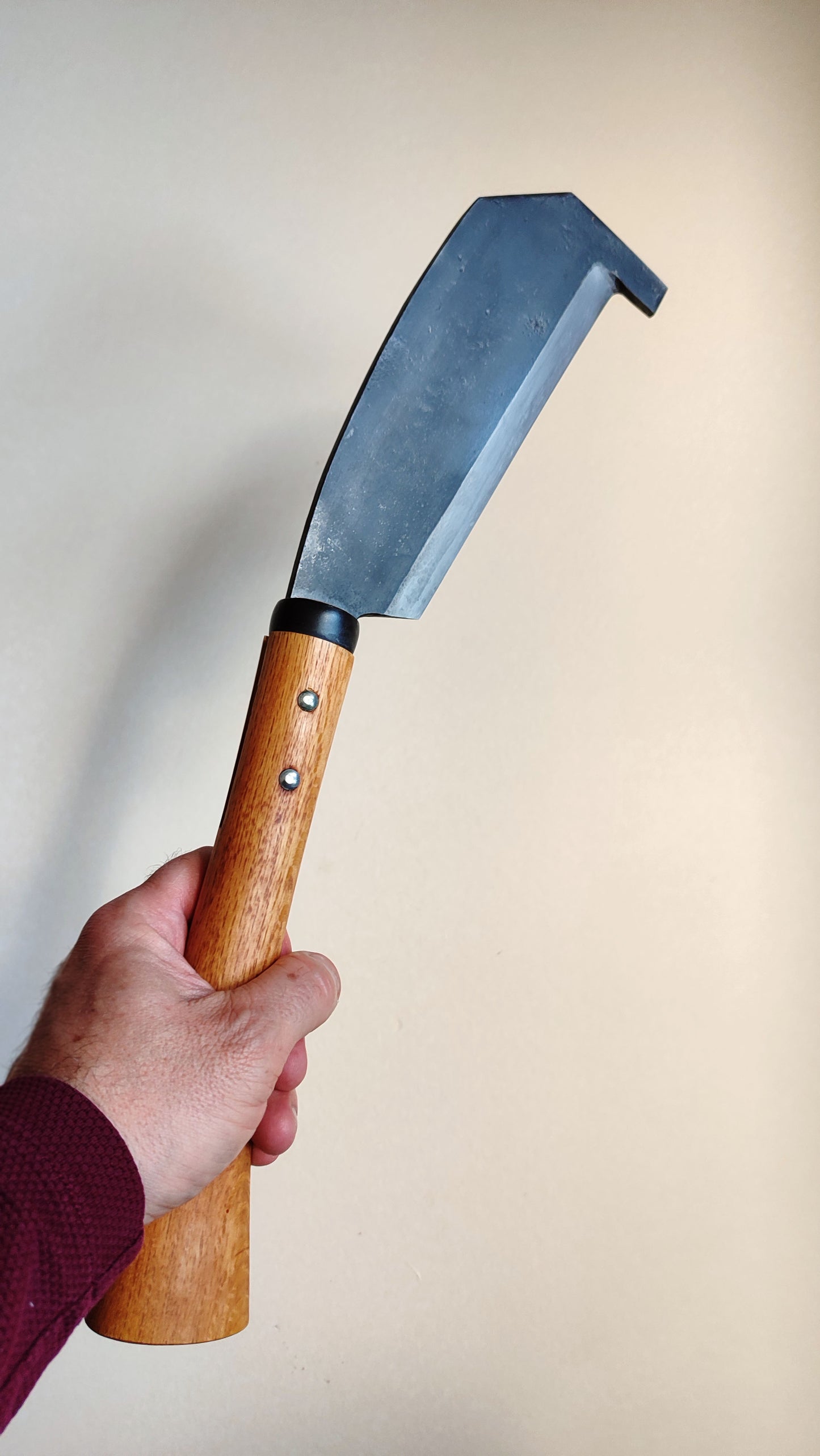 Hachette japonaise "Ebi ata" 180mm "Ajikataya"