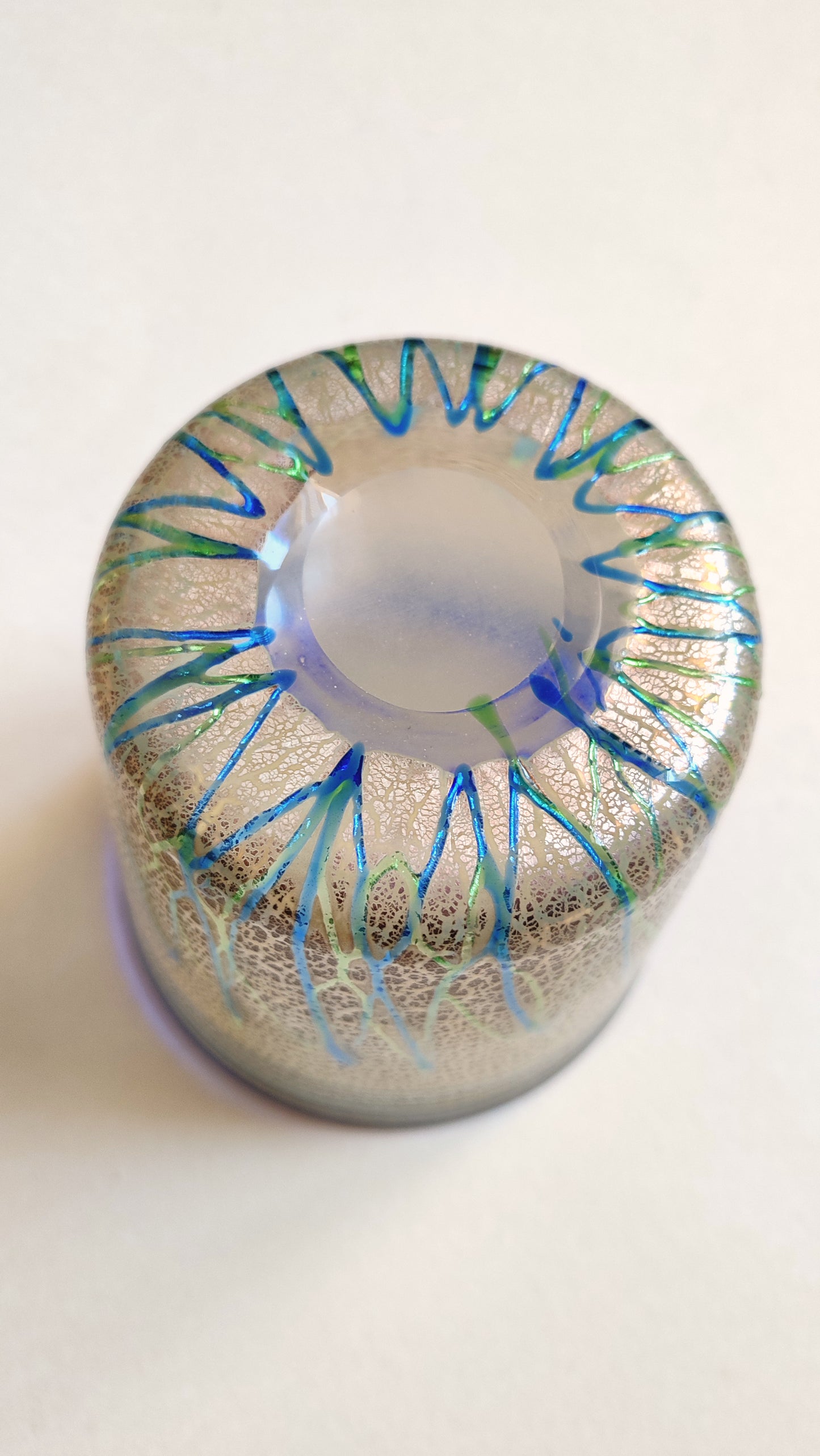 Jarre à eau en verre pour la cérémonie du thé "Mizuya Tsubo" 170mm