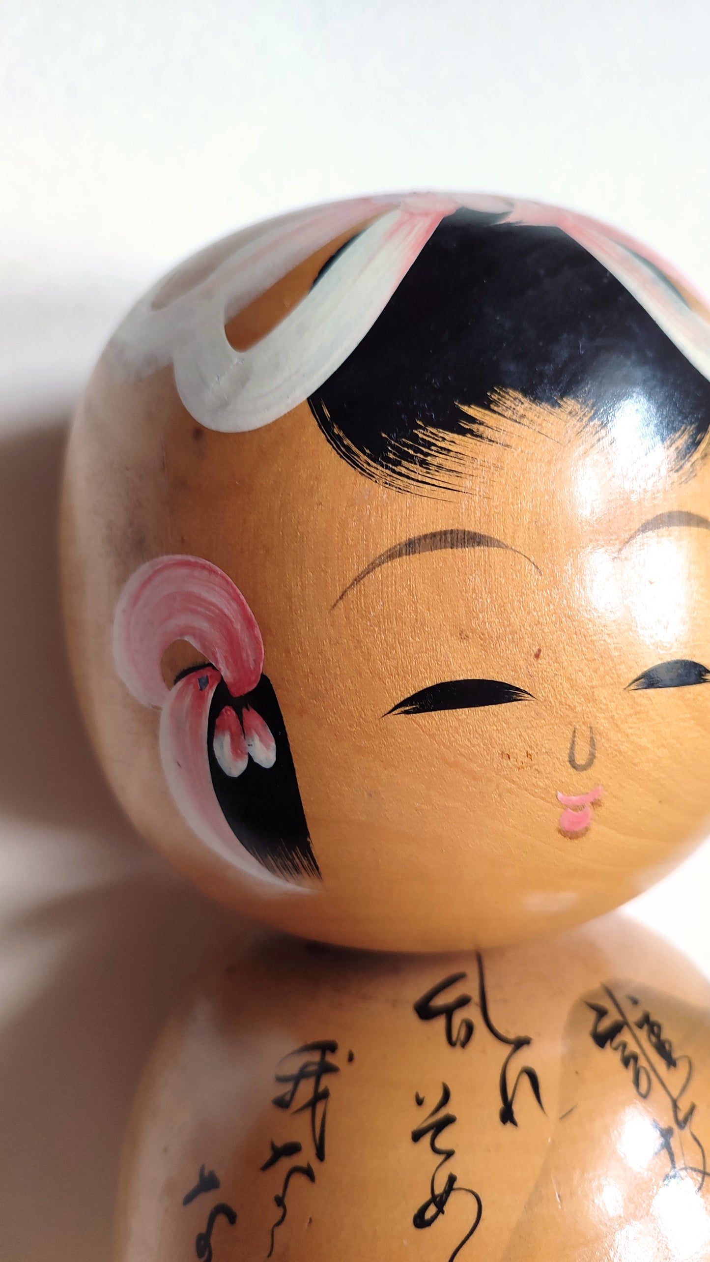 Large poupée japonaise en bois "Kokechi" 275mm "Komura Sato"