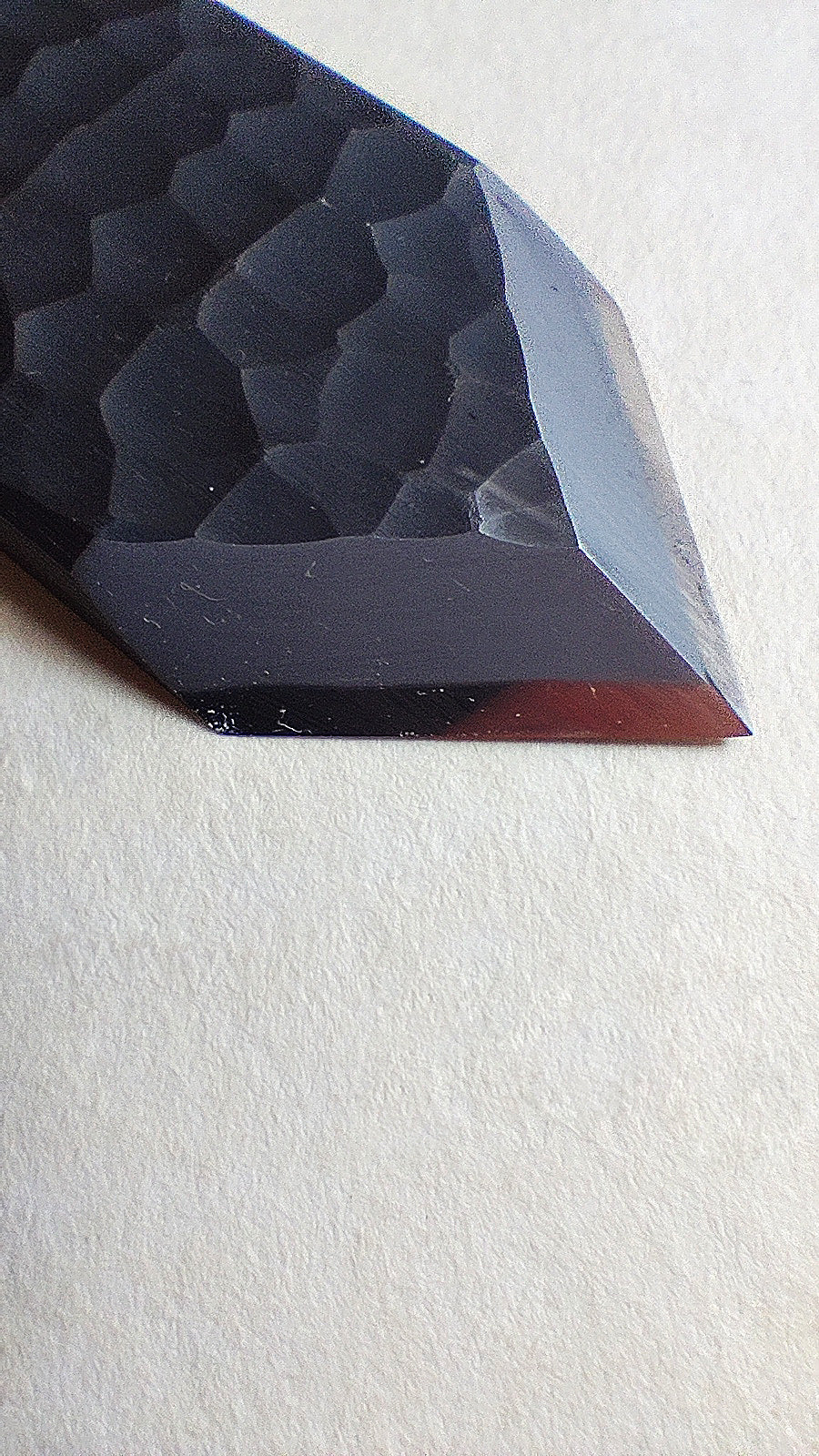 Couteau à tracer japonais "Kensaki" forgé par Yoshihide Sakamitsu 24mm "Tsuchime"