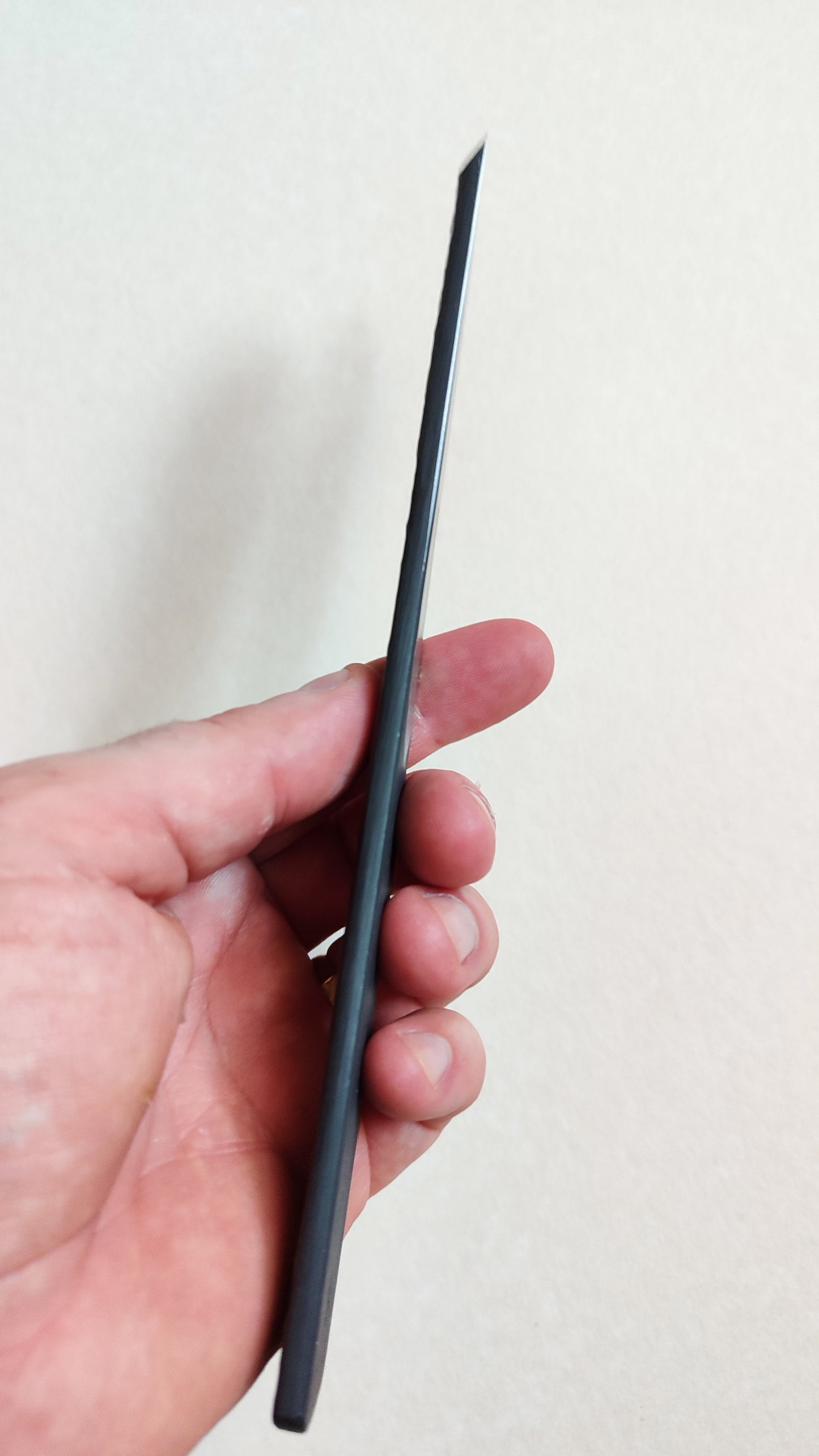 Couteau à tracer japonais "Kensaki" forgé par Yoshihide Sakamitsu 24mm "Tsuchime"