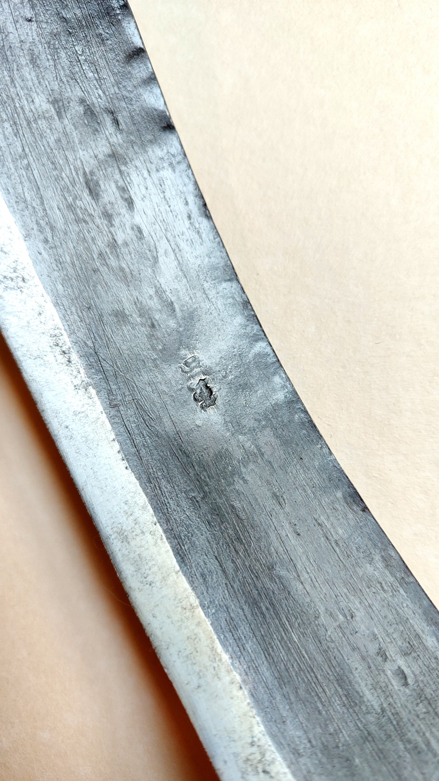 Rare plane japonaise concave "Sen" 175mm