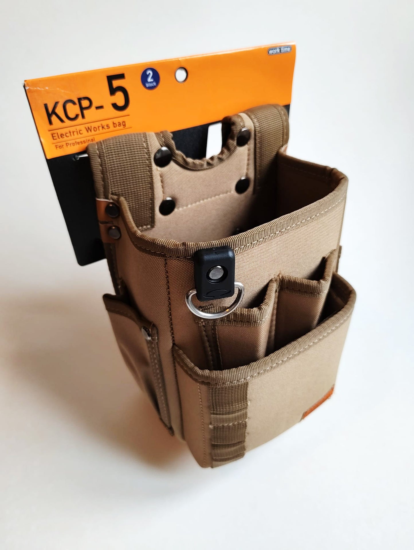 Porte outils large "Kozuchi KCP-5" 2 compartiments