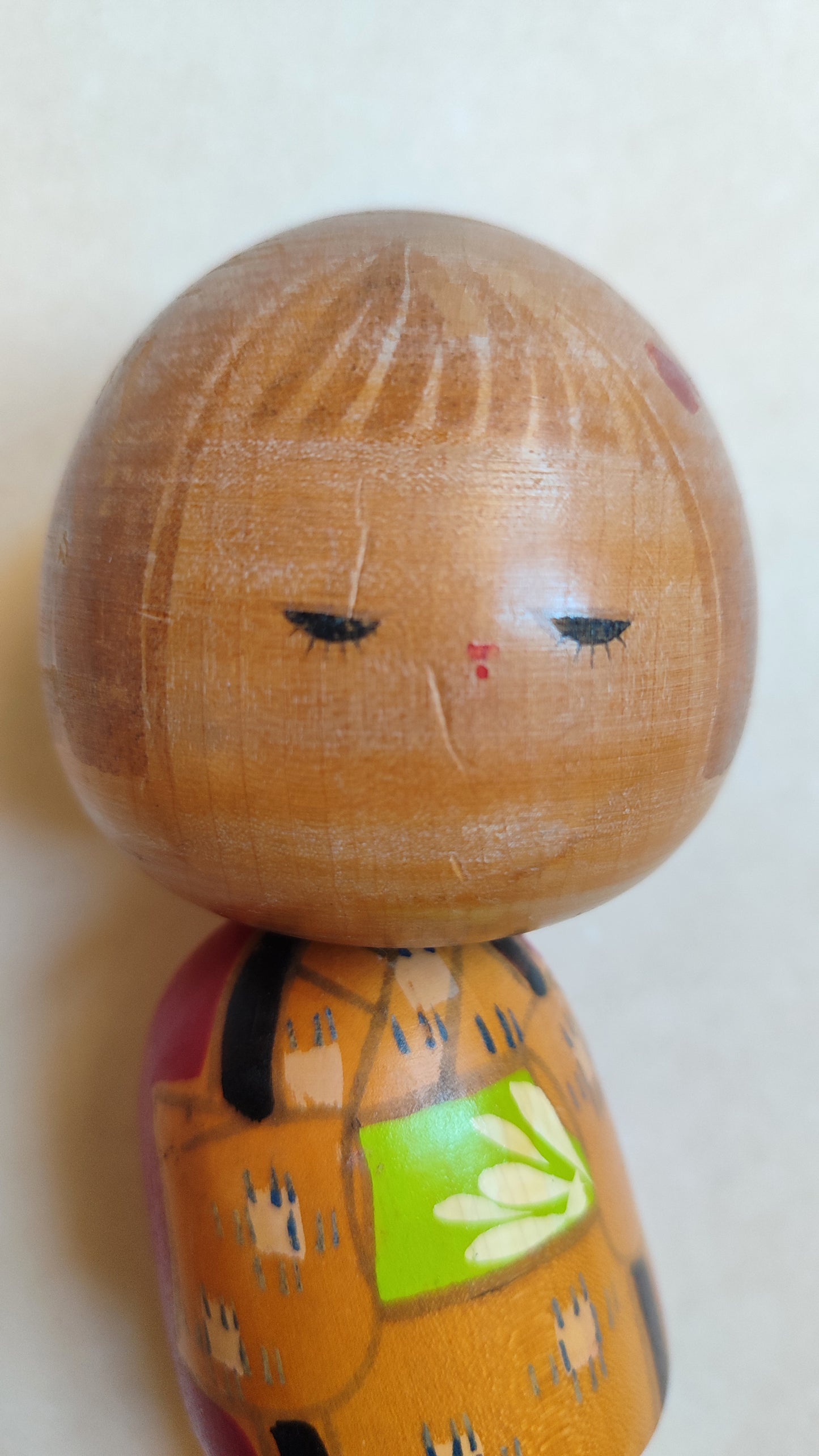 Poupée japonaise en bois "Kokechi" 160mm