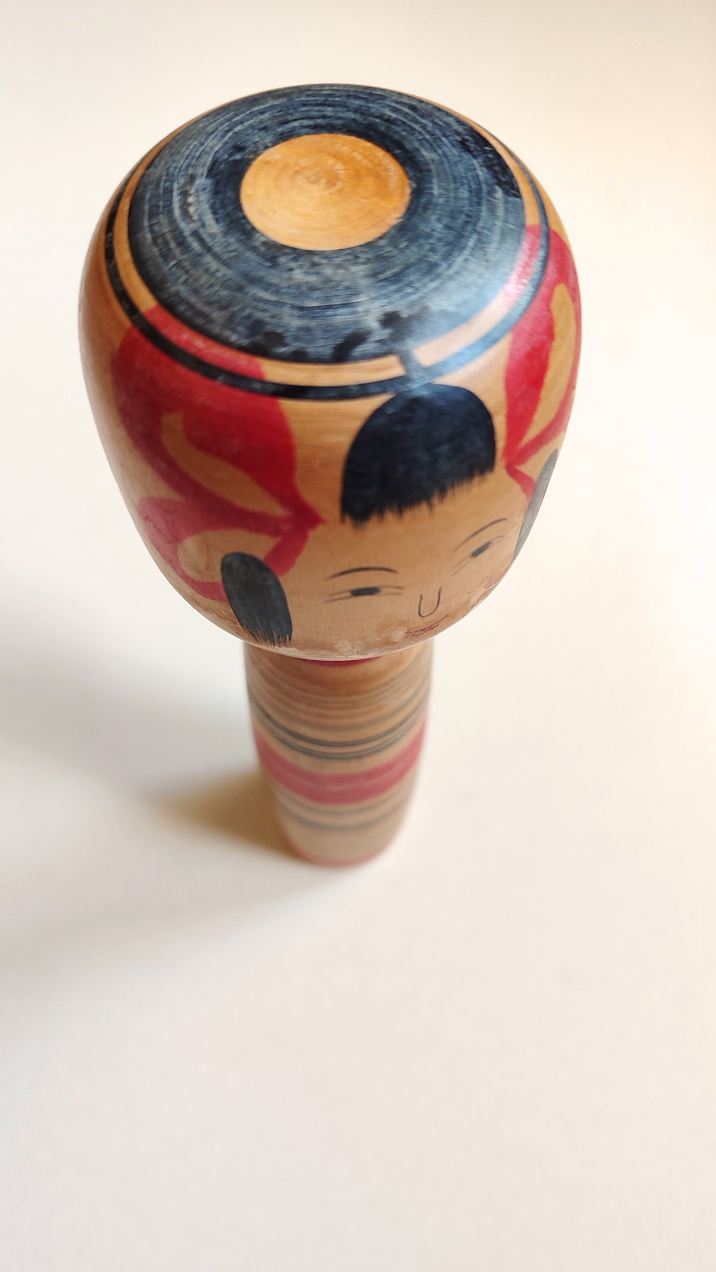 Poupée japonaise en bois "Kokechi" 250mm
