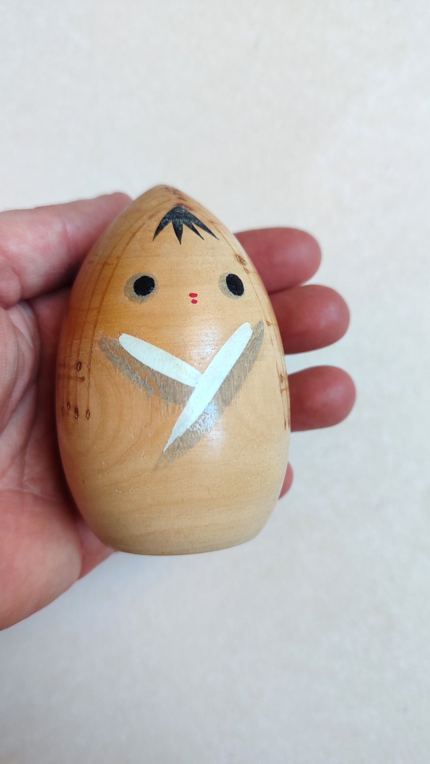 Petite poupée japonaise en bois "Kokechi" 88mm "Izumi"