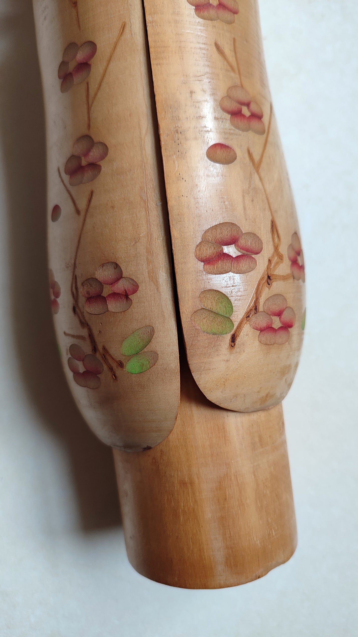 Trés grande poupée japonaise en bois "Kokechi" 400mm "Miyashita Hajime"
