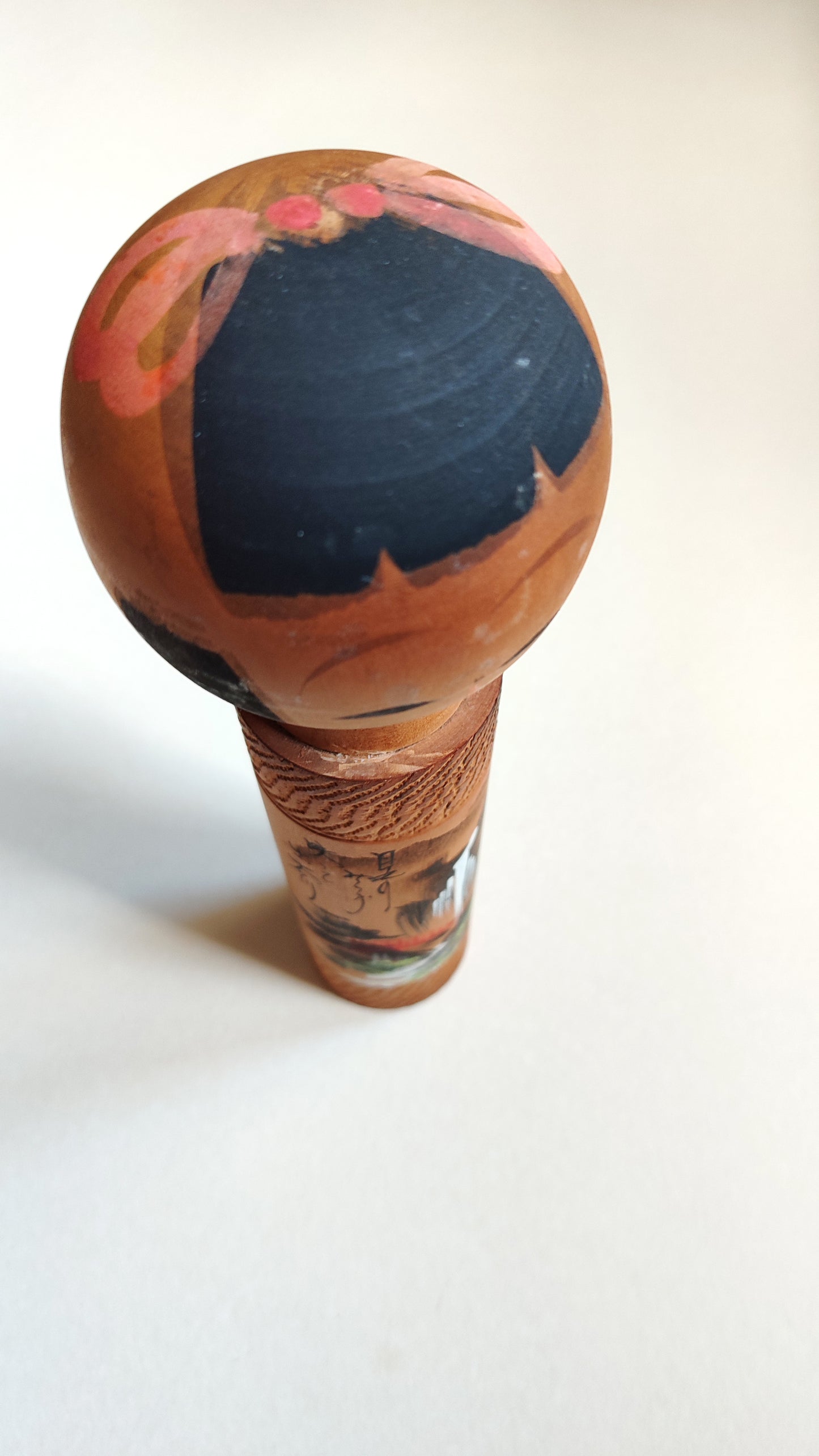 Poupée japonaise en bois "Kokechi" 300mm Tohoku