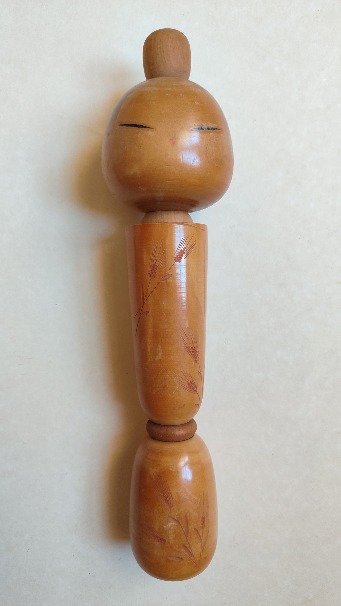 Poupée japonaise en bois "Kokechi" 290mm "Sadao Kishi"