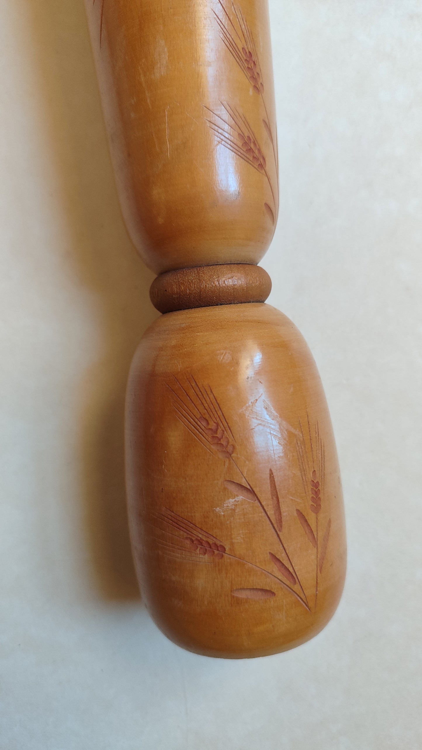 Poupée japonaise en bois "Kokechi" 290mm "Sadao Kishi"