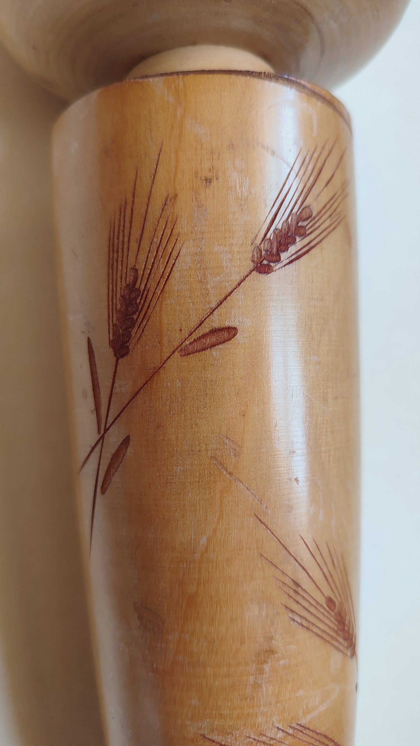 Grande poupée japonaise en bois "Kokechi" 390mm "Sadao Kishi"