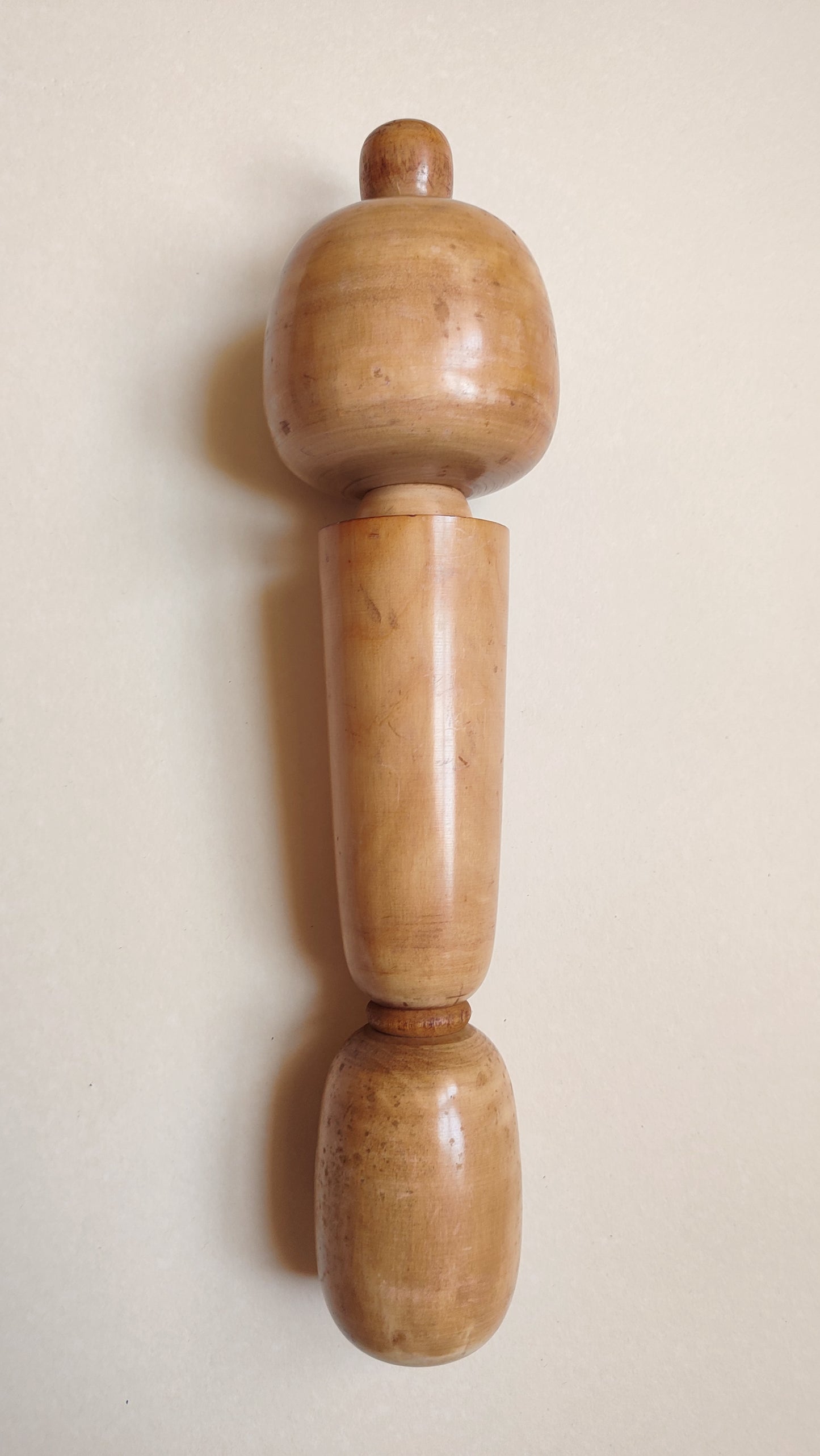 Grande poupée japonaise en bois "Kokechi" 390mm "Sadao Kishi"