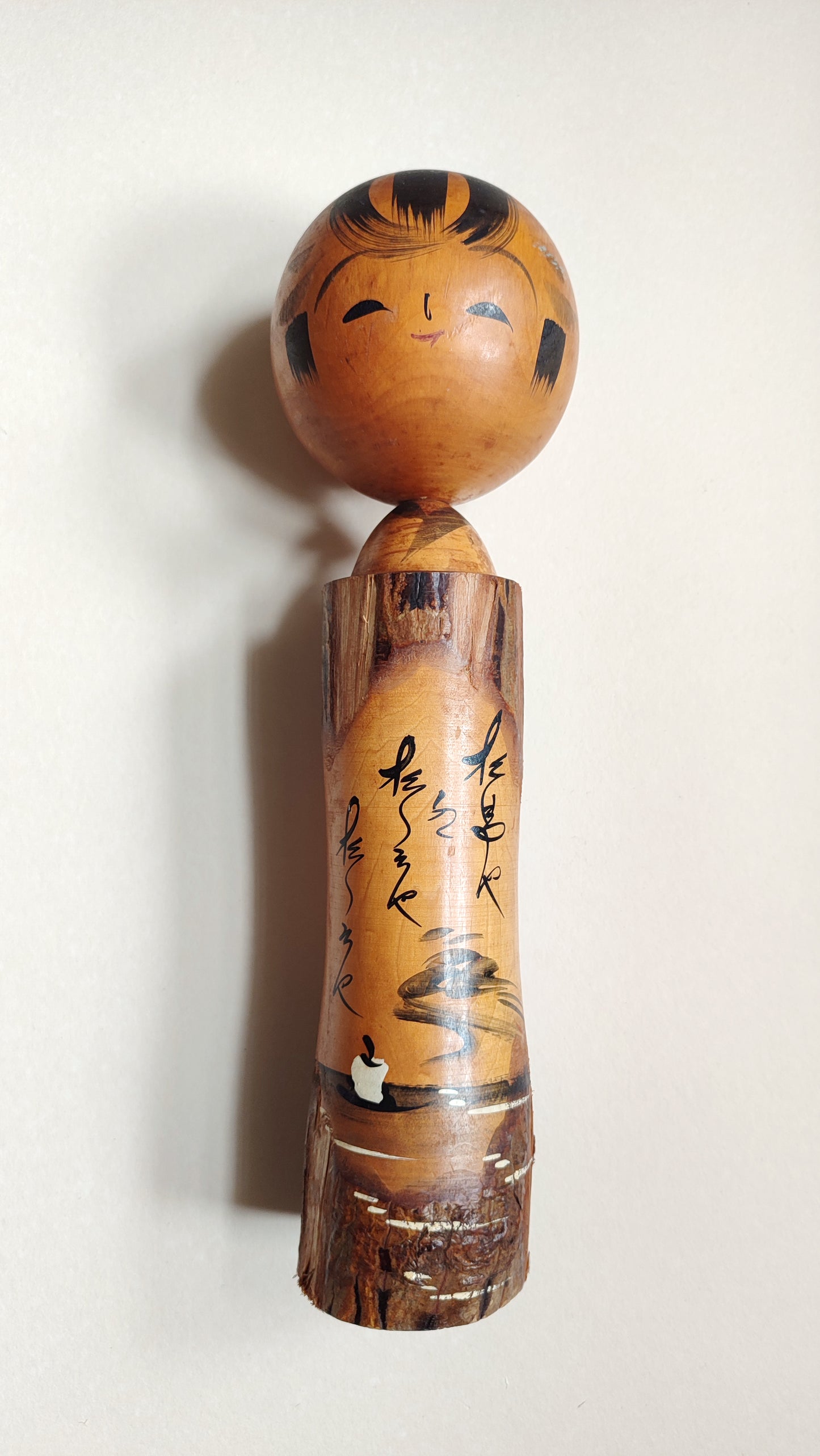 Grande poupée japonaise en bois "Kokechi" 365mm