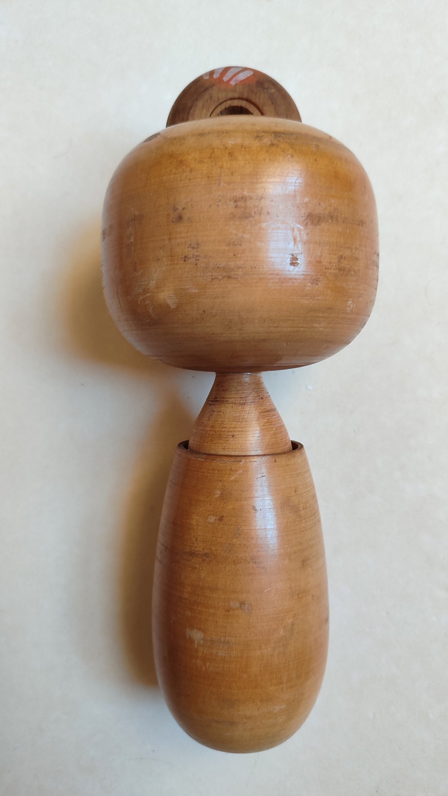 Poupée japonaise en bois "Kokechi" 195mm "Toshiharu Takahashi "