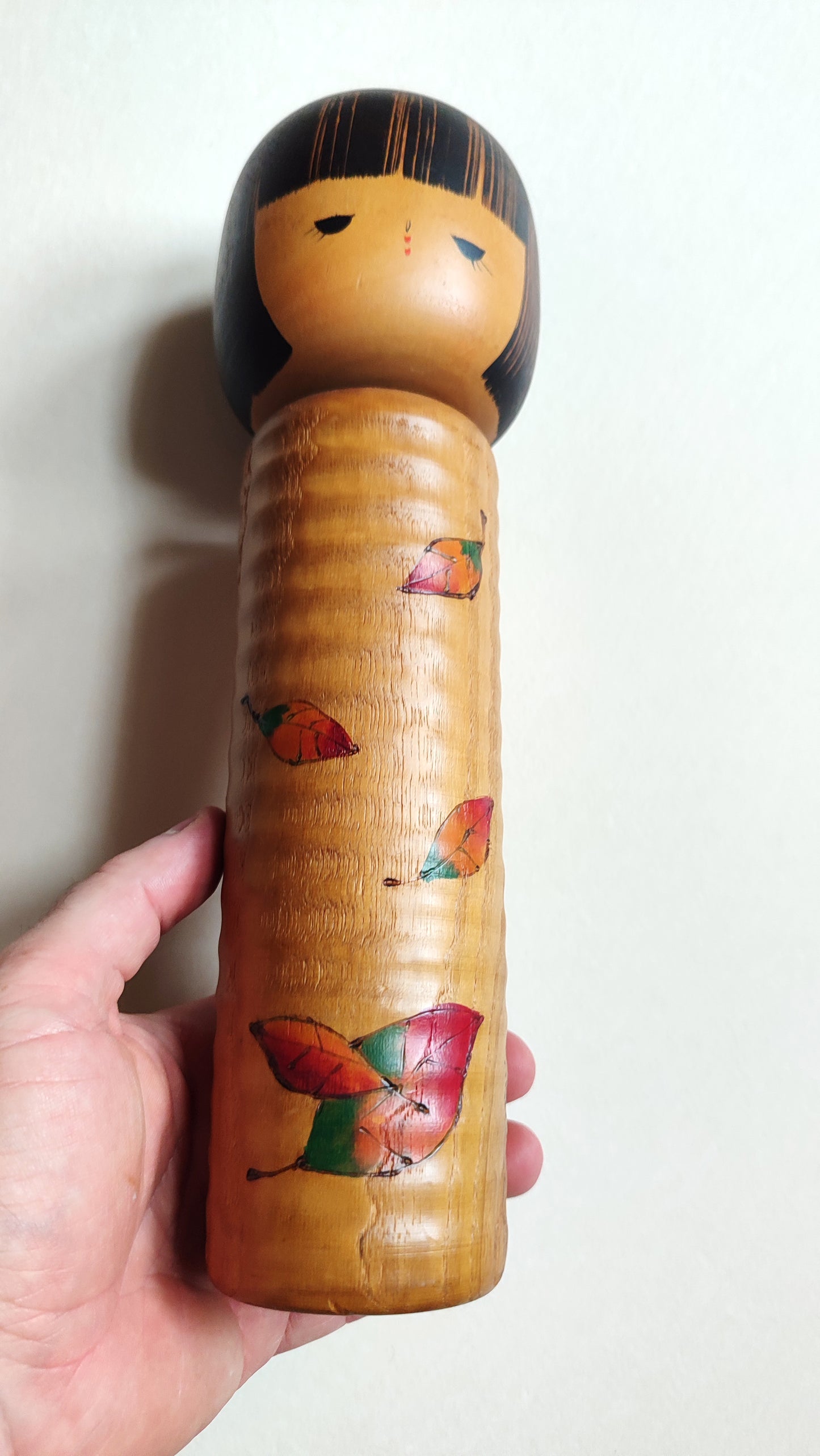 Poupée japonaise en bois "Kokechi" 285mm "Usaburo Saïaki"