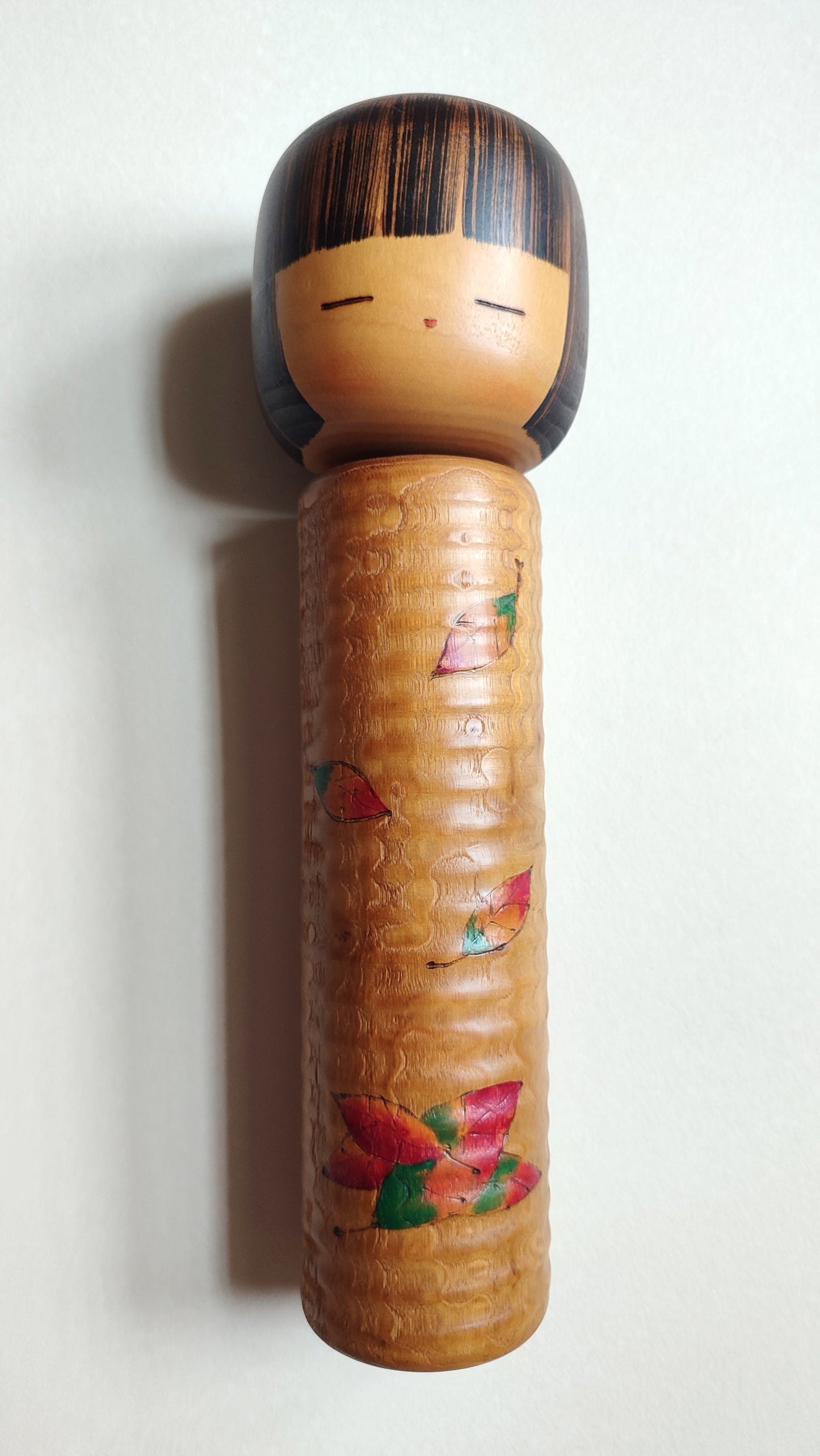 Poupée japonaise en bois "Kokechi" 335mm "Usaburo Saïaki"