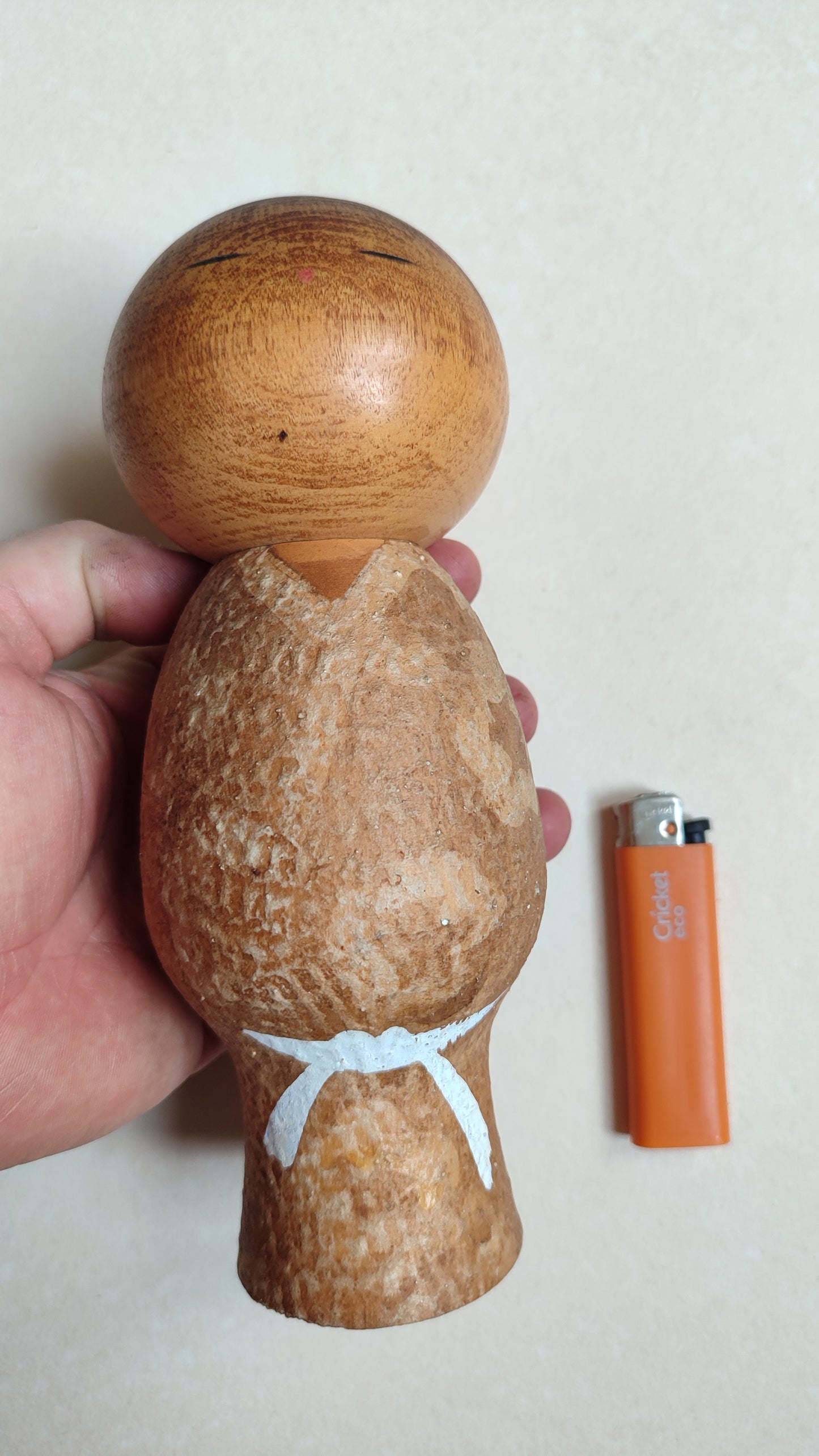 Poupée japonaise en bois "Kokechi" 200mm "Watanabe Masao"
