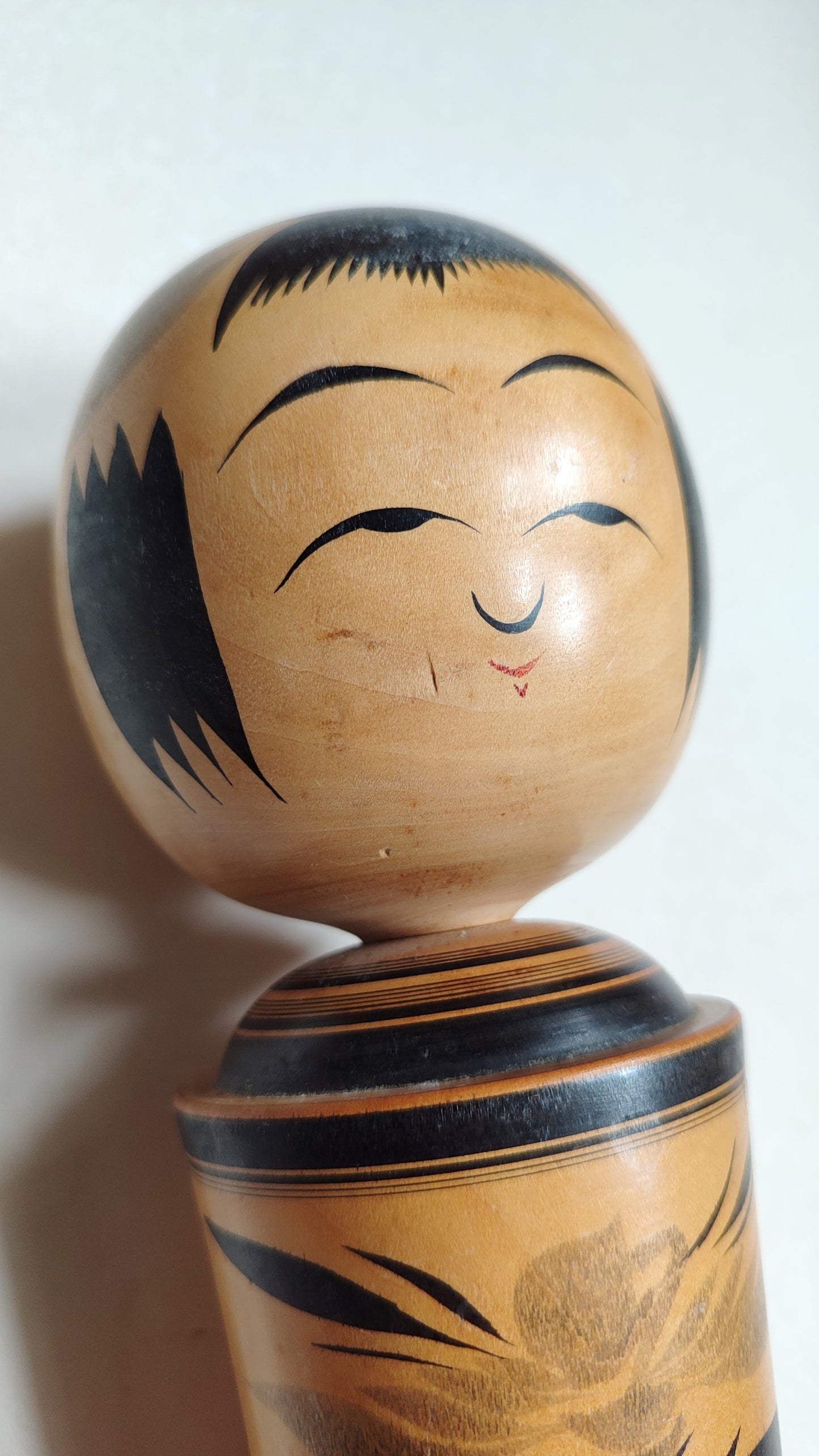 Poupée japonaise monochrome "Kokechi" 310mm style "Zao Takayu"