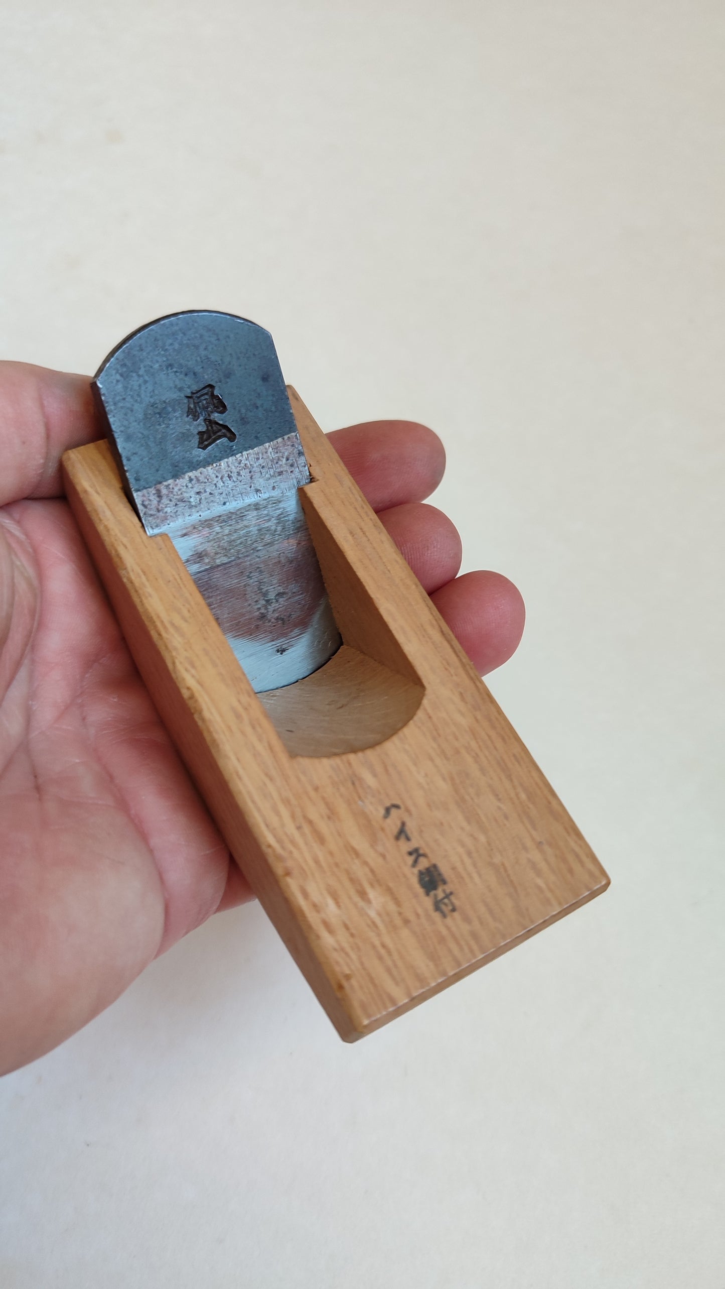 Rabot cuillère japonais "Shihosori Kanna" 30mm "Peishan"