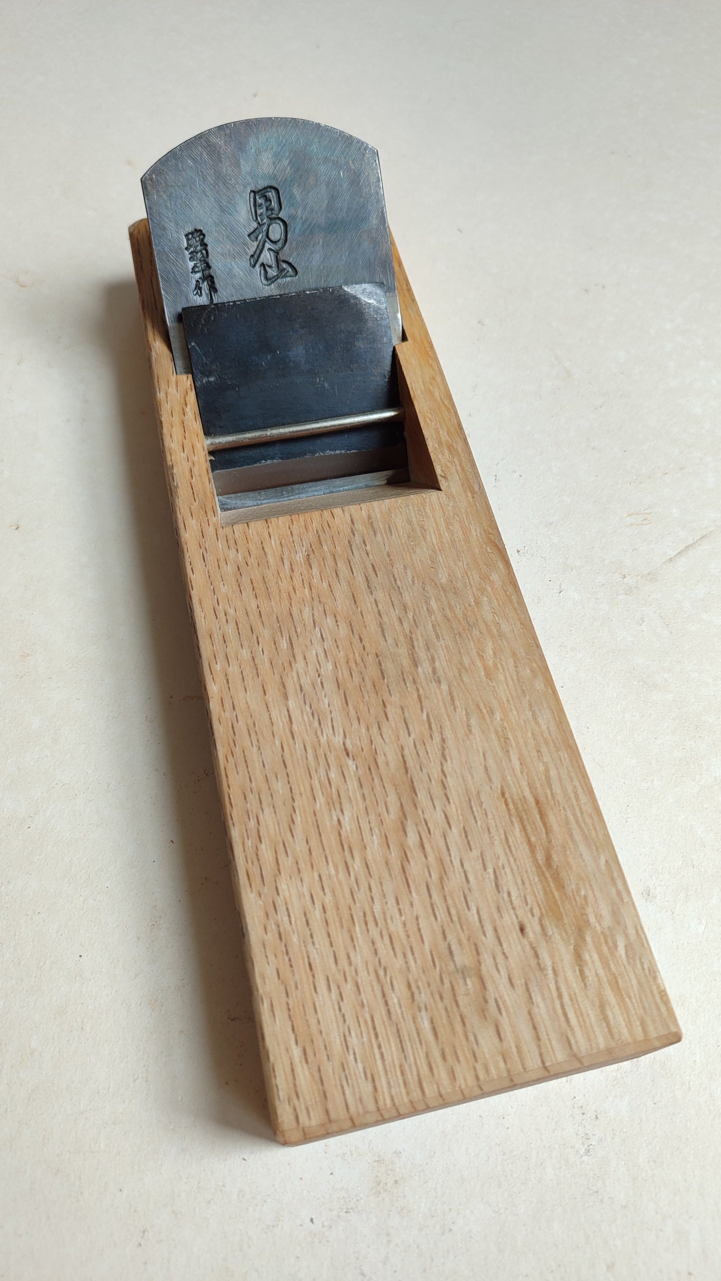 Rare rabot japonais hira kanna 70mm "Otokoyama" du célèbre Seisuke Mizuno
