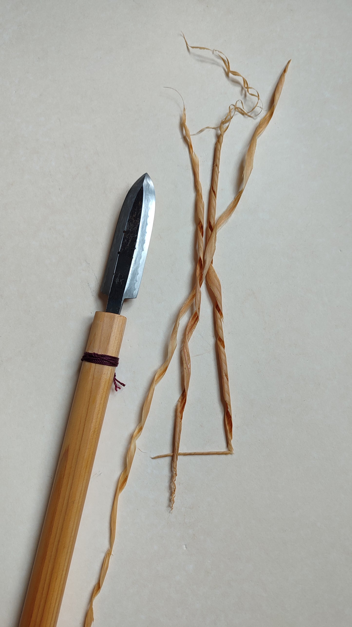 Lance, ancêtre du rabot japonais "Yari kanna" 94mm