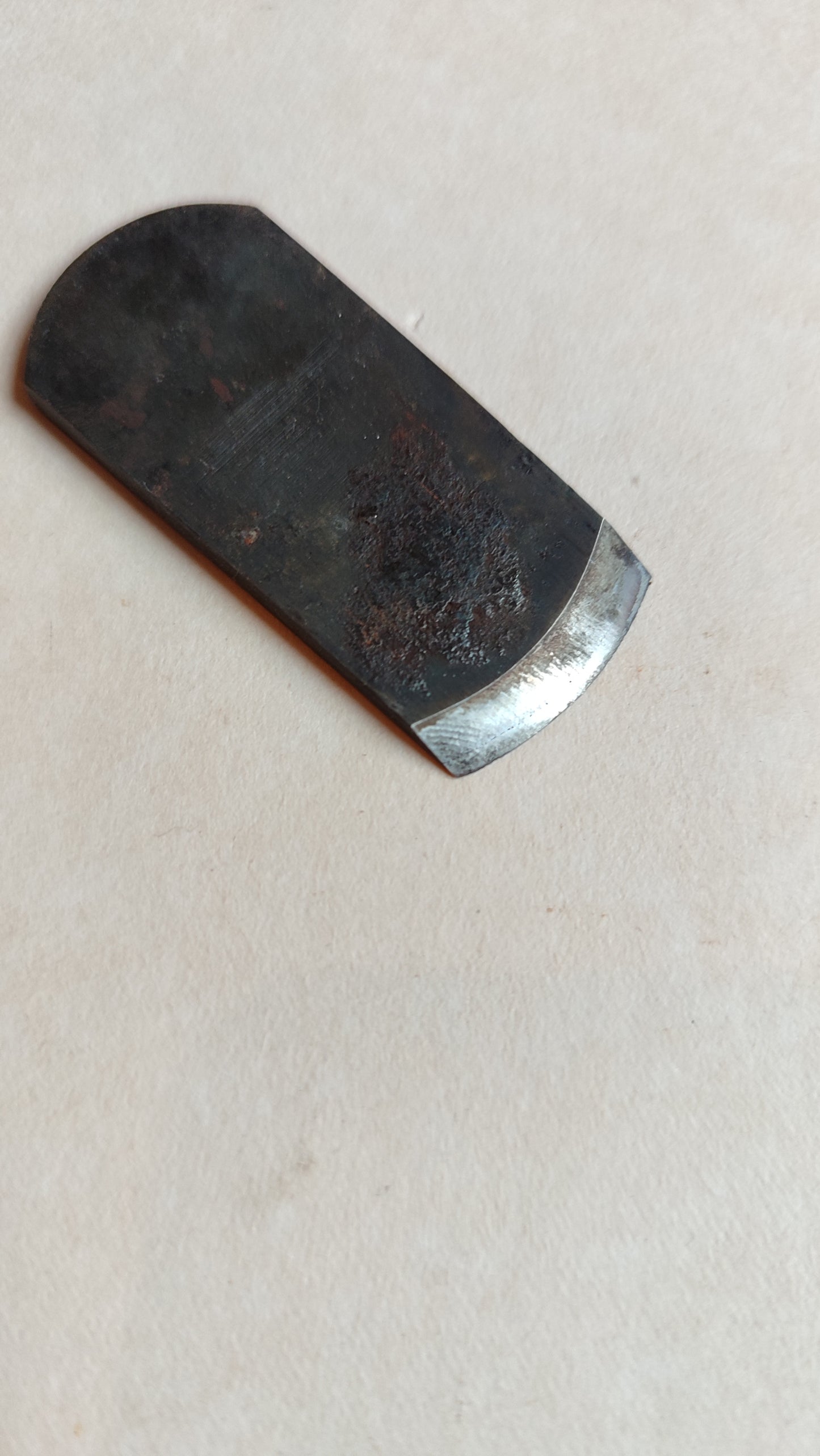 Rare Long Rabot Japonais Convexe "Sotomaru Kanna" 23mm