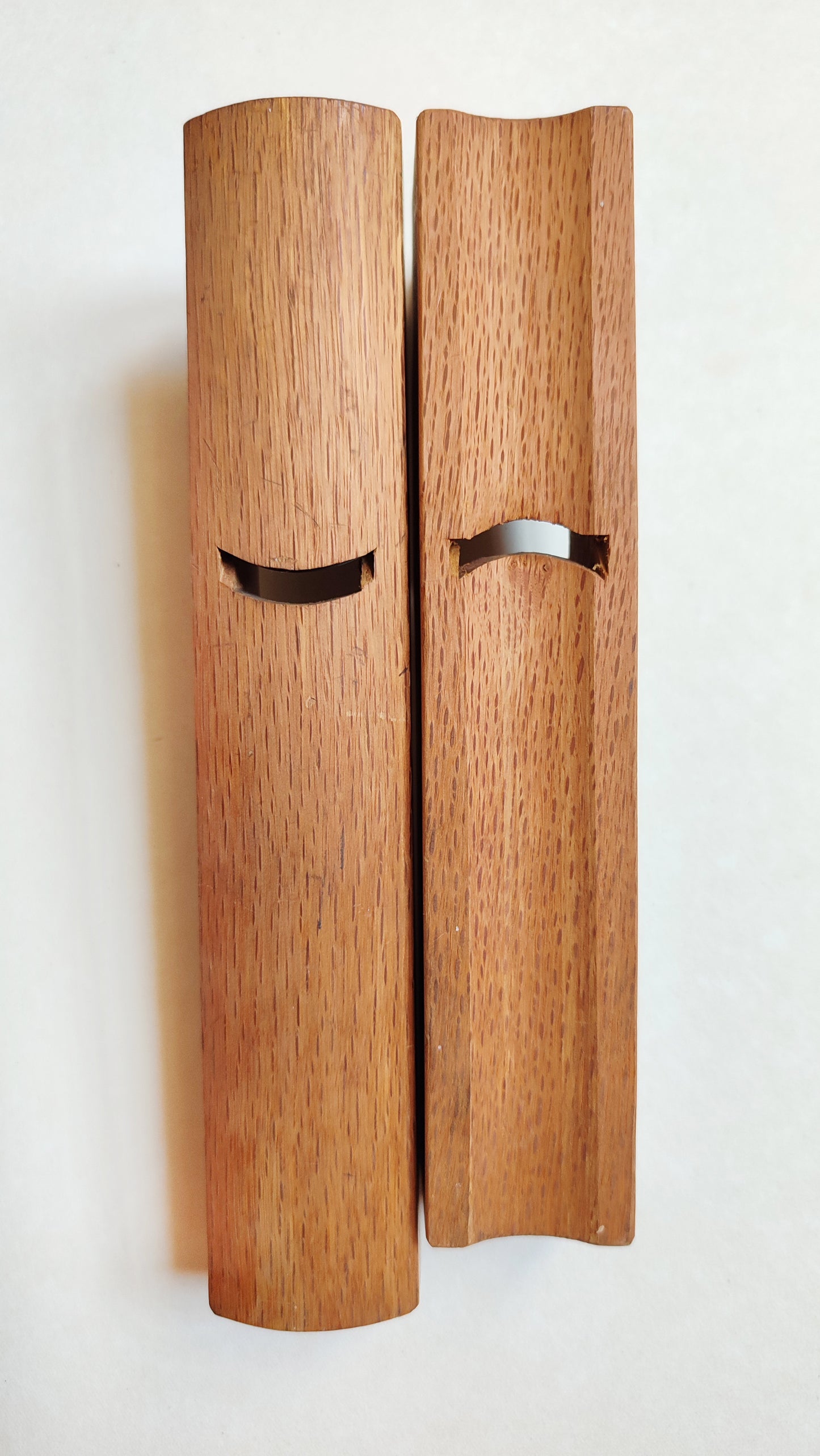 Magnifique duo de rabots de forme japonais "Sotomaru & Uchimaru Kanna" 27mm "Chojiro"