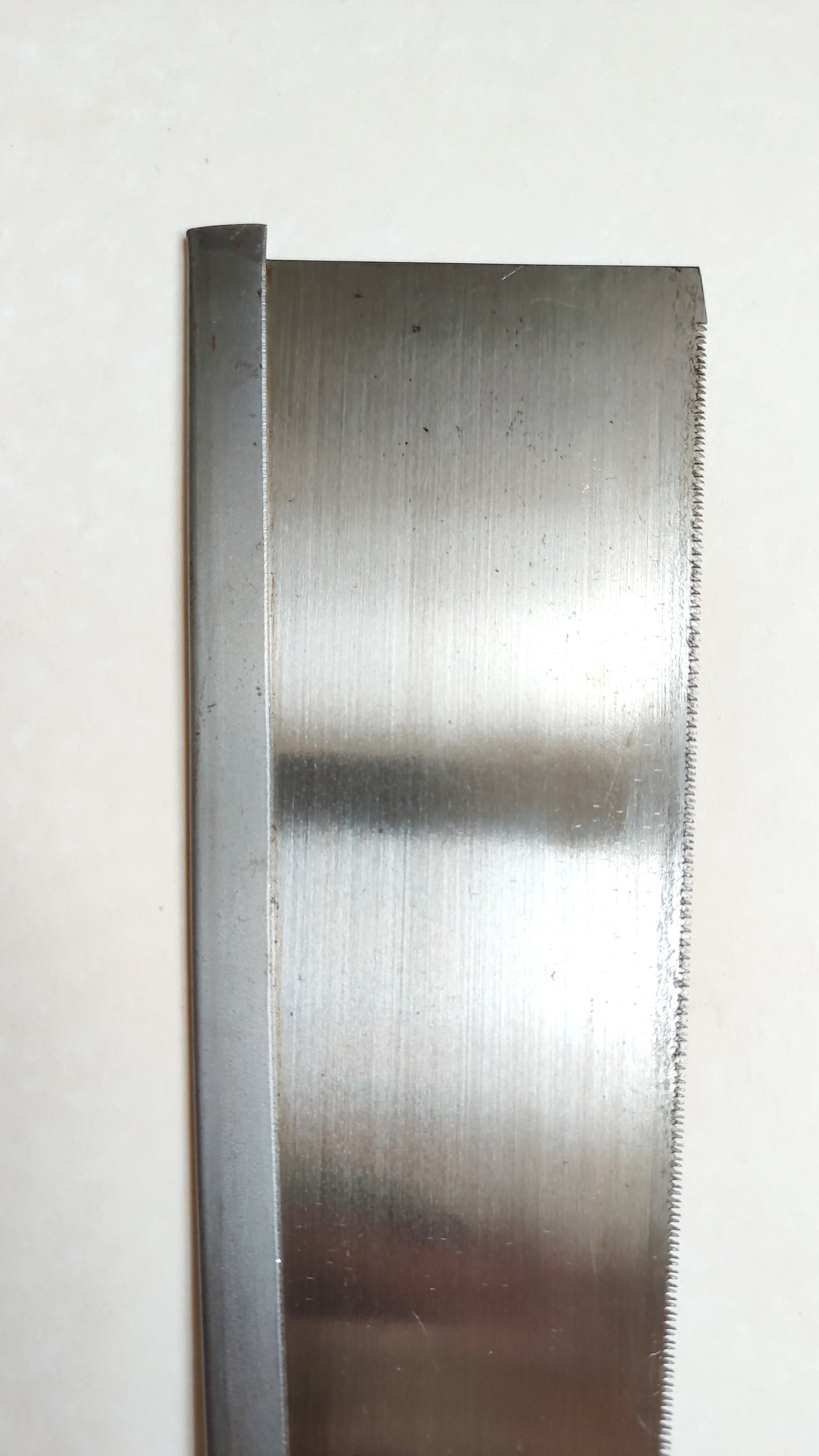 Rare Vintage Forged Japanese Saw "Dozuki Nokogiri" 240mm "Sadaharu Okabe"