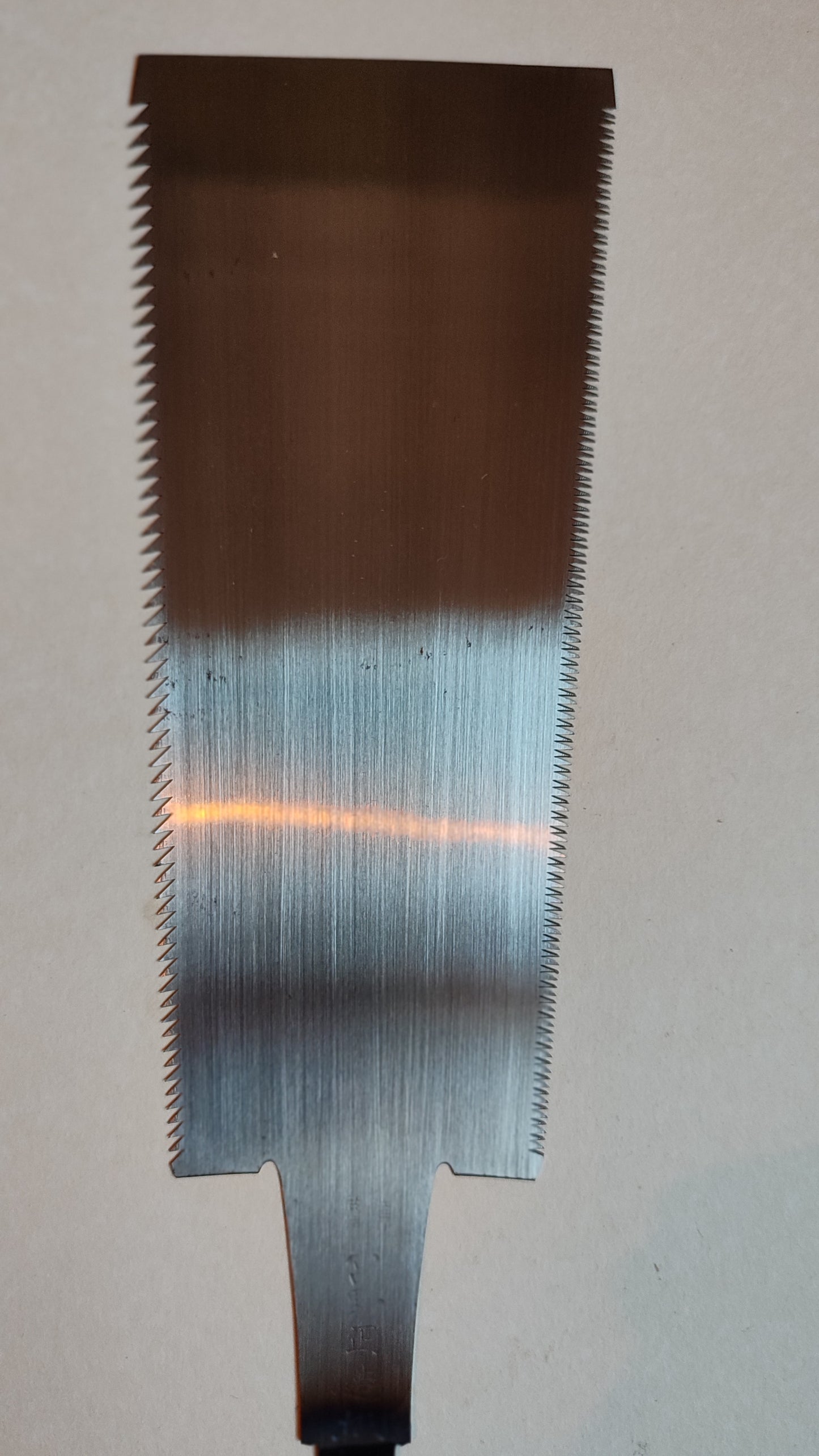 Beautiful Japanese forged saw "Ryoba" 240mm "Mimaki Toshio"
