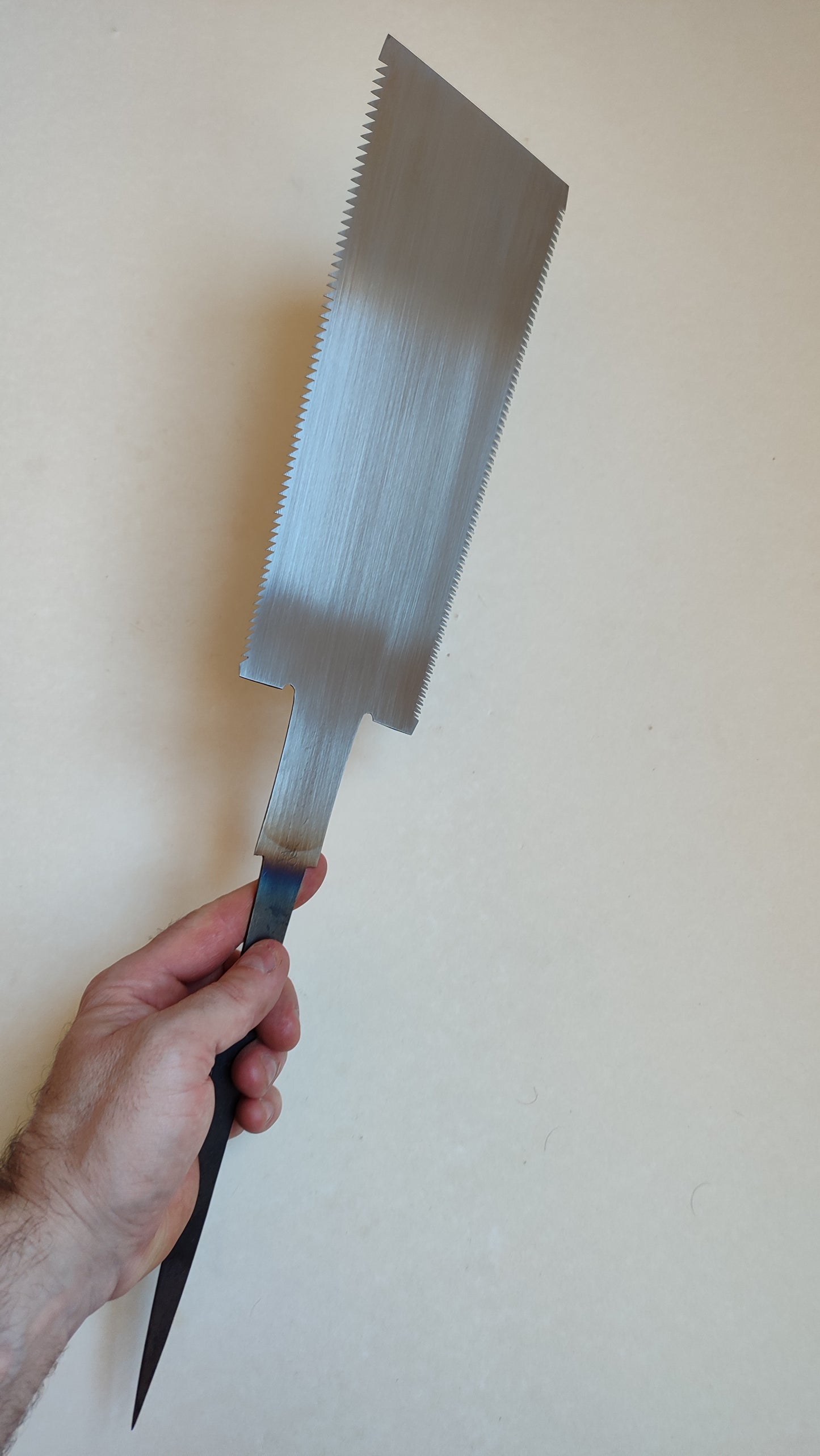 Magnifique scie japonaise forgée "Ryoba" 240mm "Masao Shibuya"