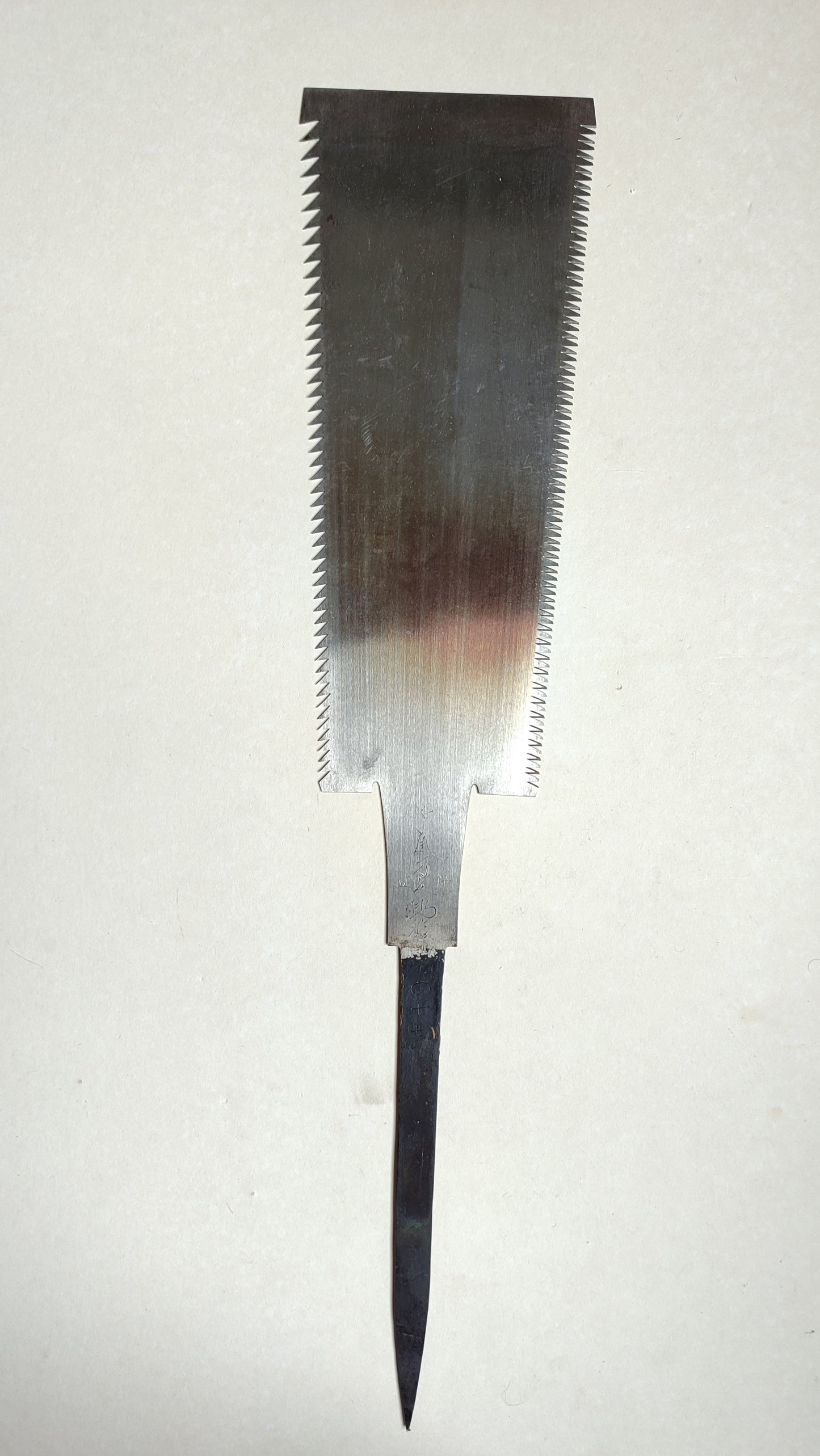 Grande scie japonaise forgée "Ryoba" 300mm "Shigehisa Nakaya"