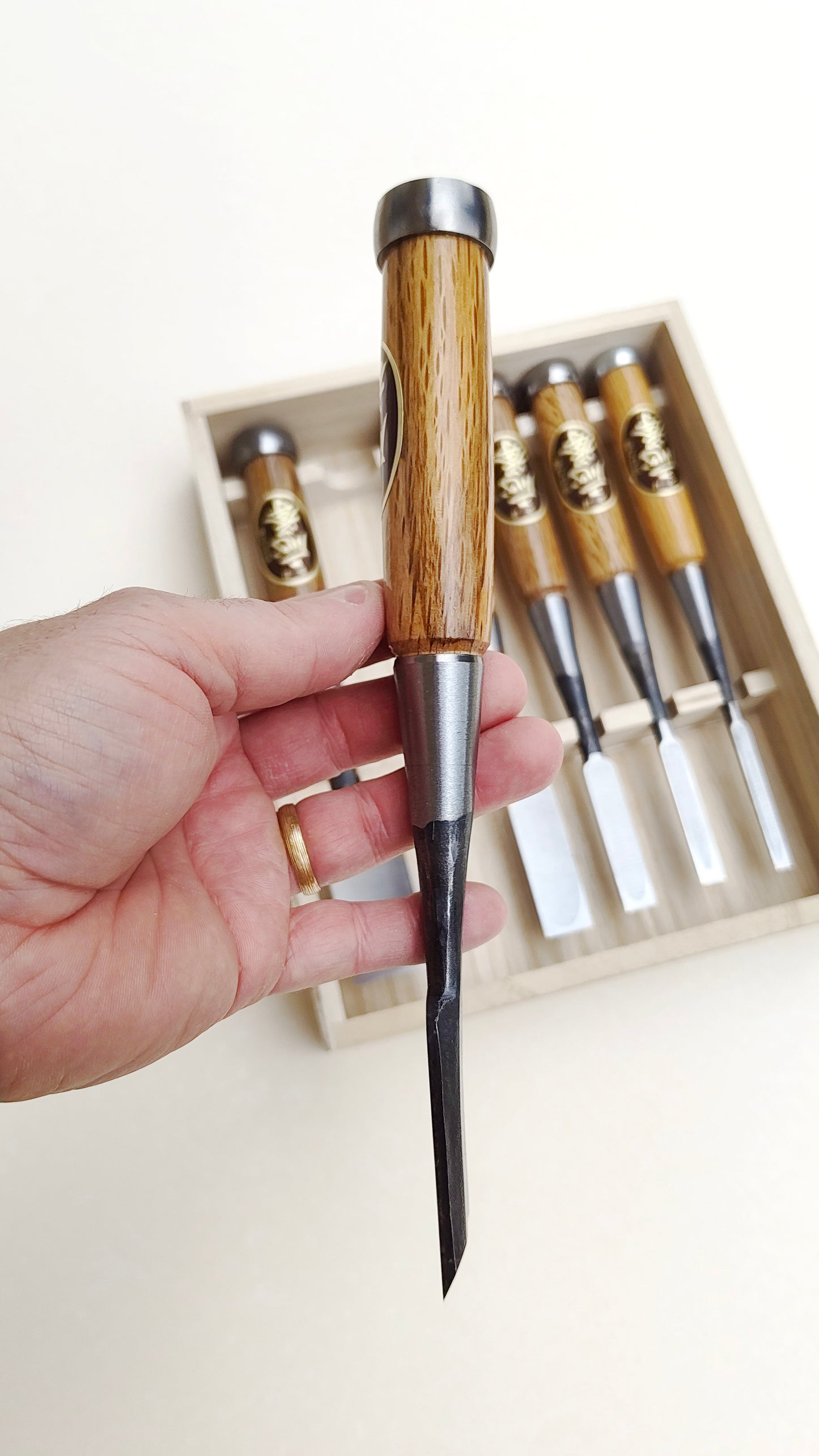 Set de Ciseaux Japonais "Oire Nomi" 6, 9, 12, 24, 30mm "Yasugi"