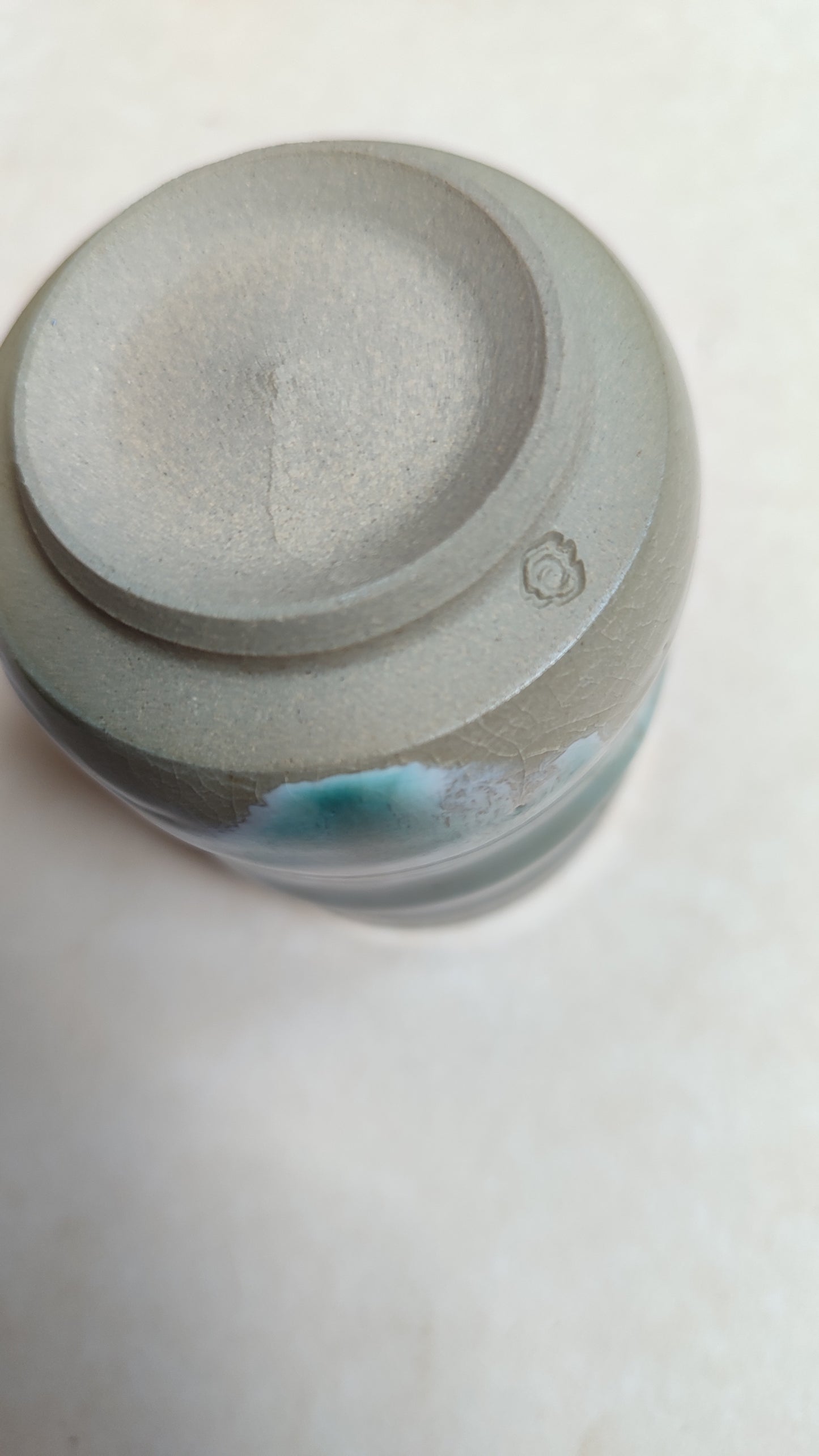 Tasse à thé céramique de style "Mino" 75mm "Higuchi Tozo"