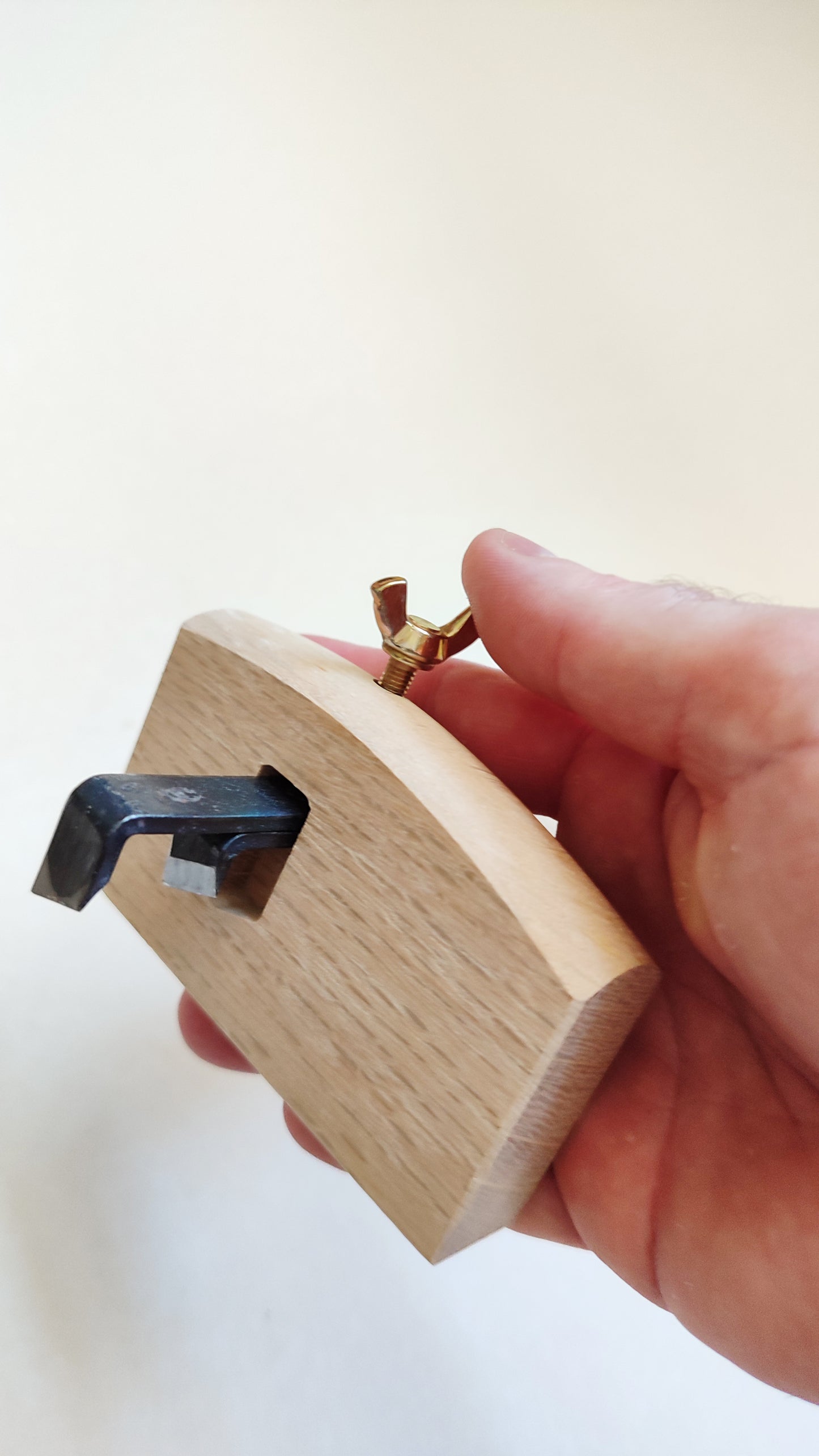 Petit trusquin japonais "Keshiki" à double lames 90mm